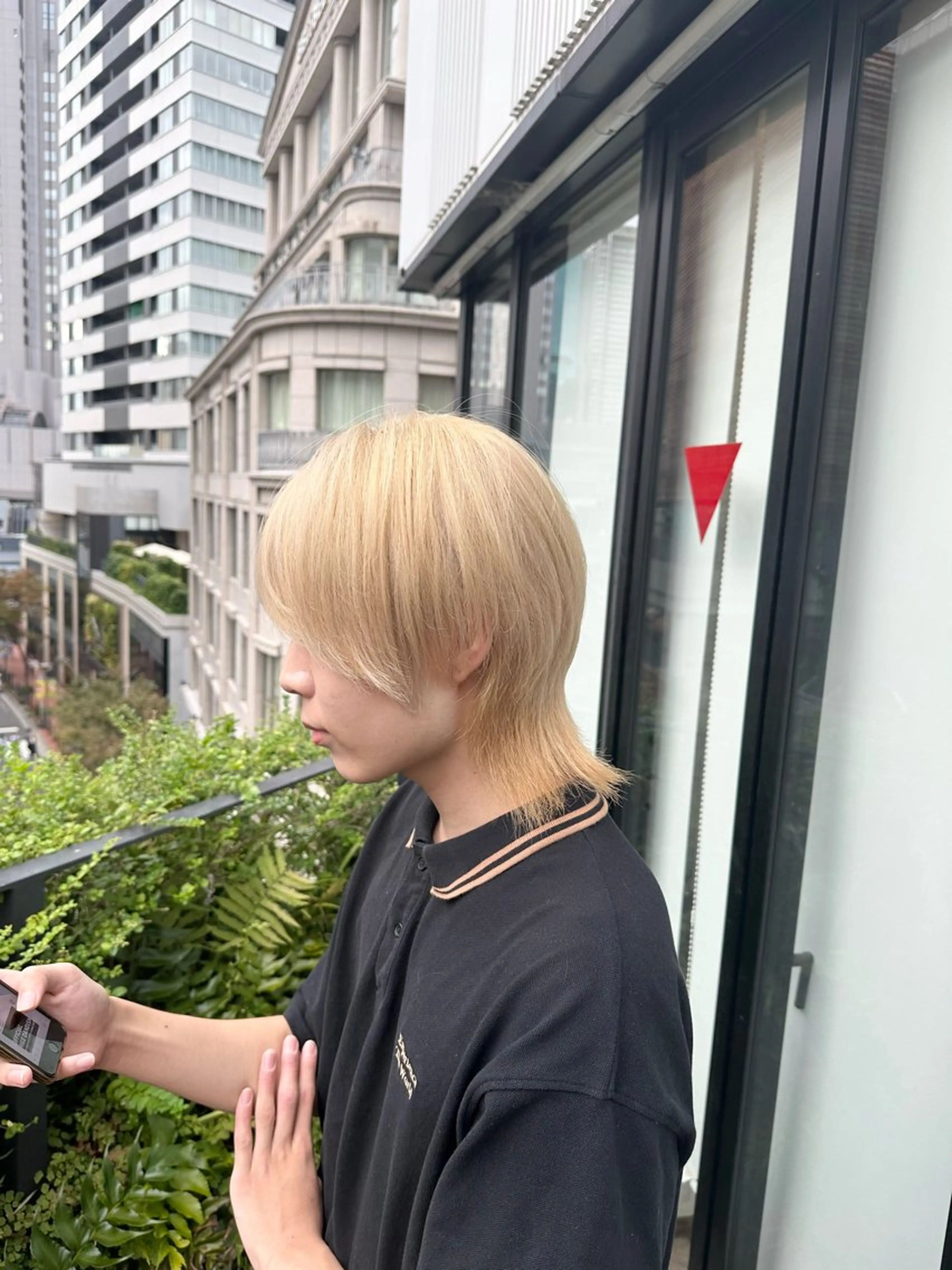 ミディアム ウルフカット カット ヘアカラー 梅田/茶屋町/ハイト ーン/kizunaのヘアスタイル