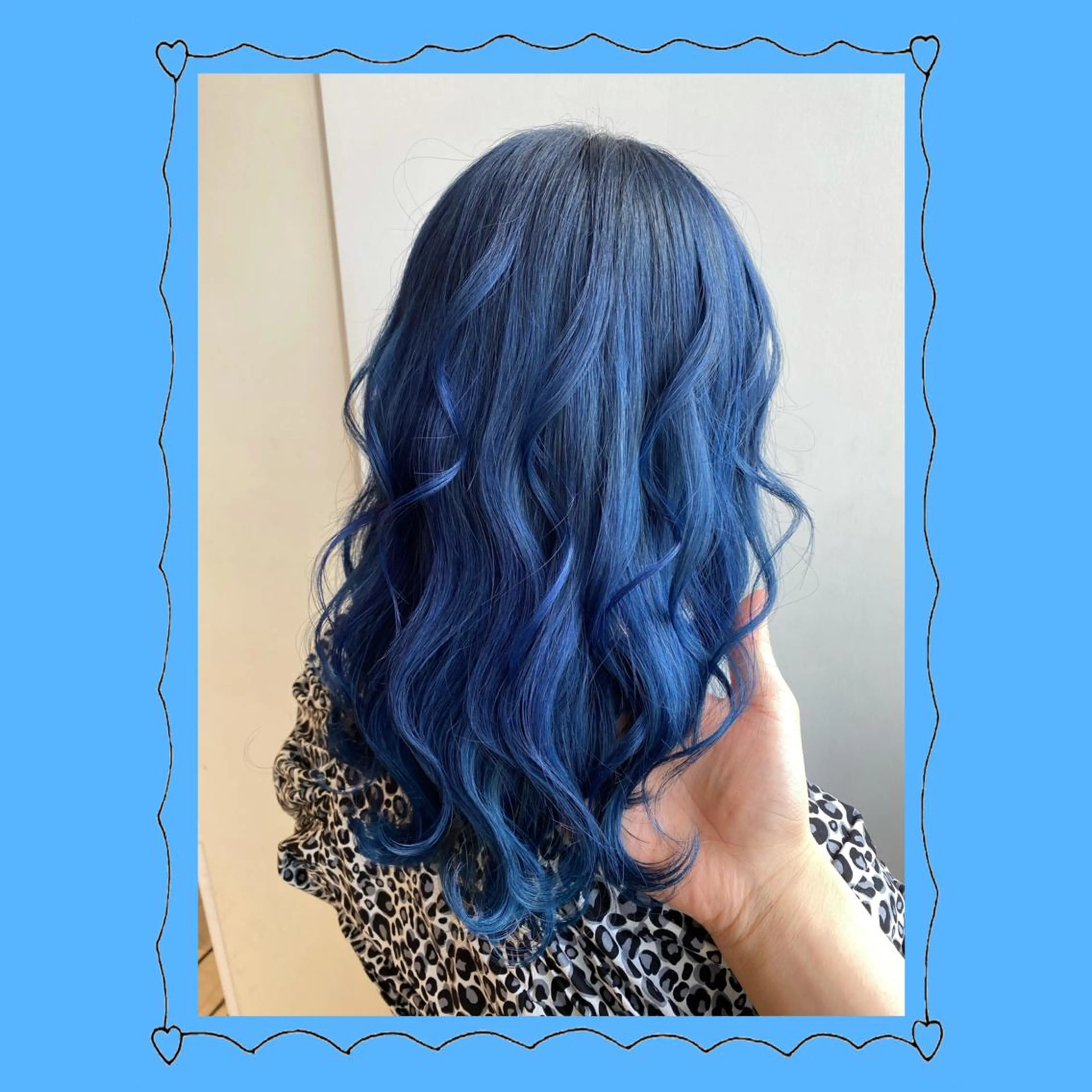 セミロング カラー ハイトーンカラー 🦄ブリーチ💜エク ステ💜MIU🦄のヘアスタイル