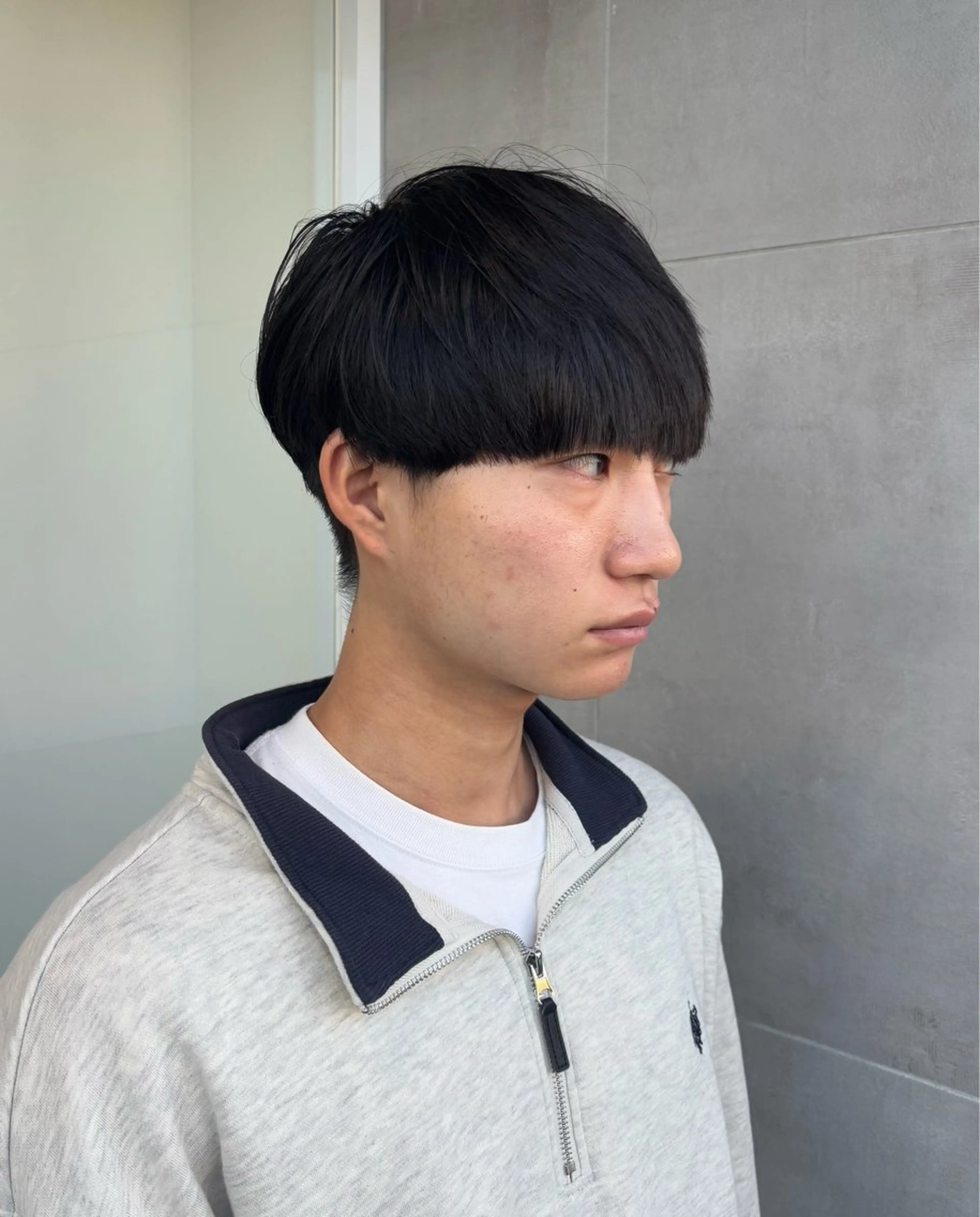 メンズ ビジネス フェードカット マッシュ スキンフェード ツーブロック カット メンズパーマ/髪質 改善/カラー/はるきのヘアスタイル