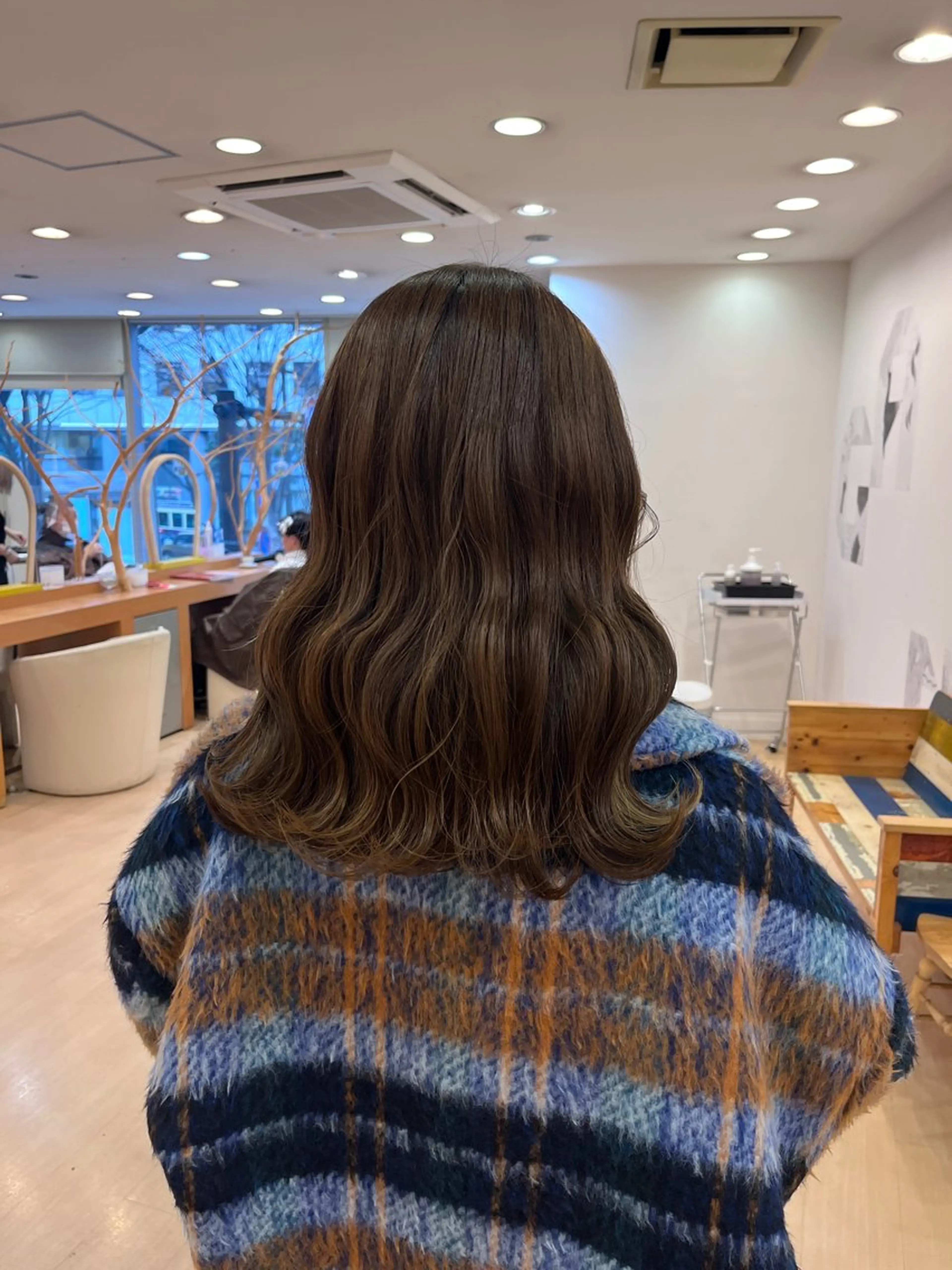 セミロング ヘアアレンジ デート ヘアセット 💠つたふうか/ 韓国/メンズヘア💠のヘアスタイル