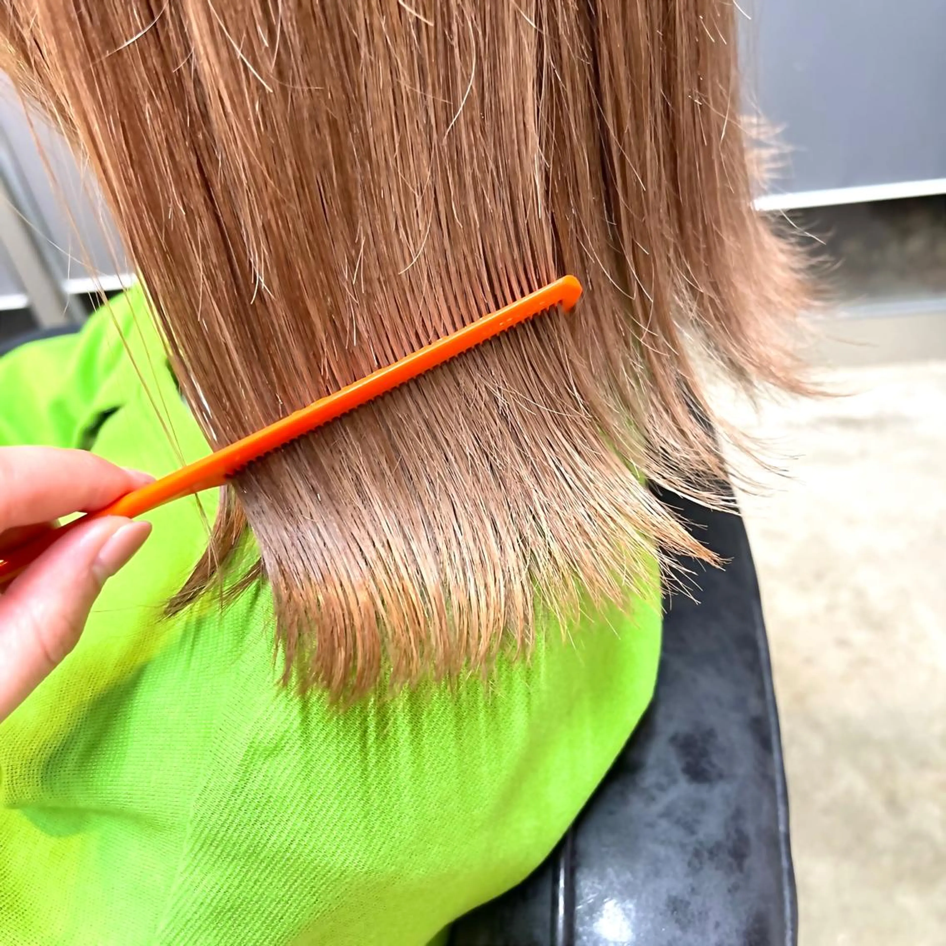 ミディアム カラー カット ROCCOeast Rukaのヘアスタイル