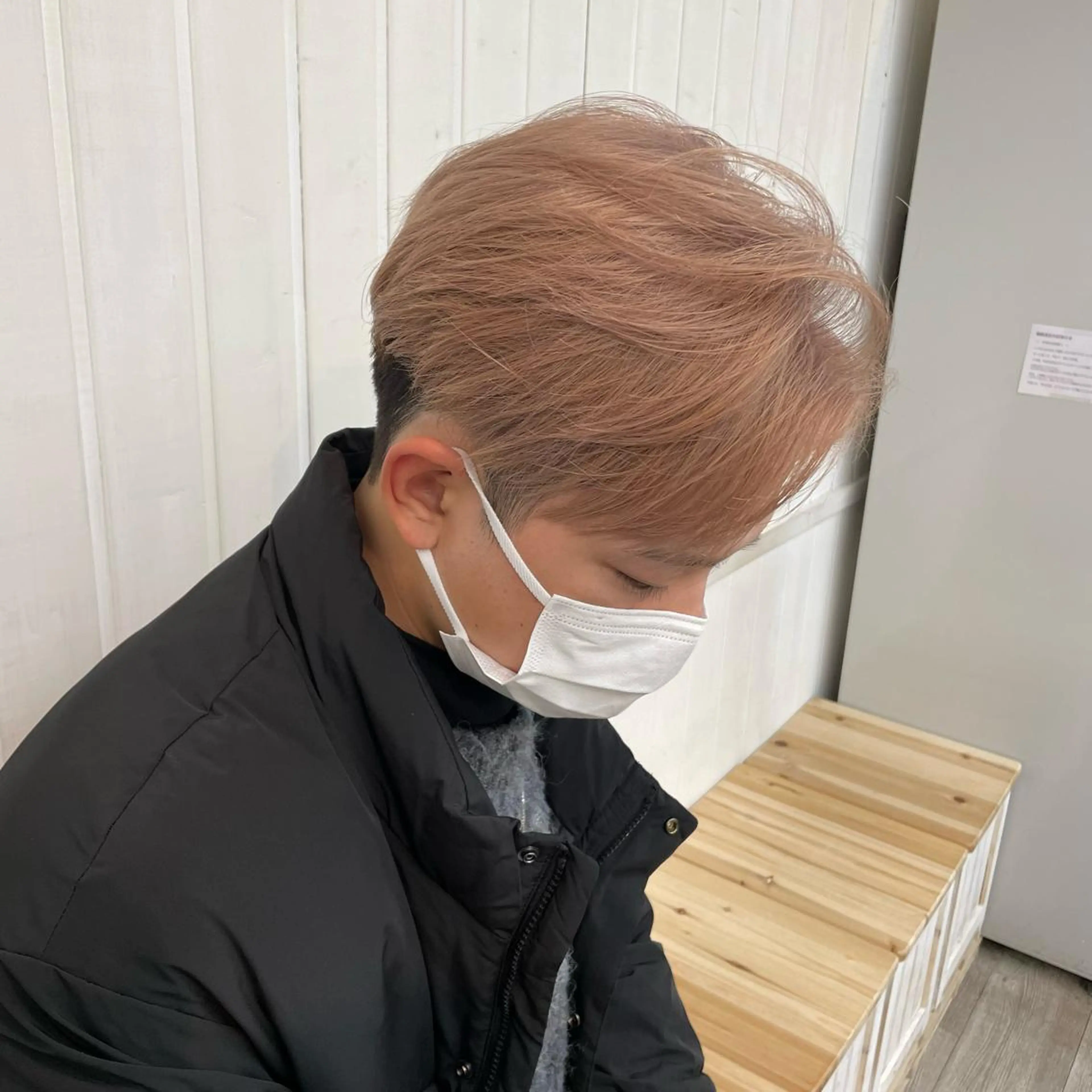 ショート カラー メンズ カット ヘアカラー HIKARU副店長/ ✨️髪質改善のヘアスタイル