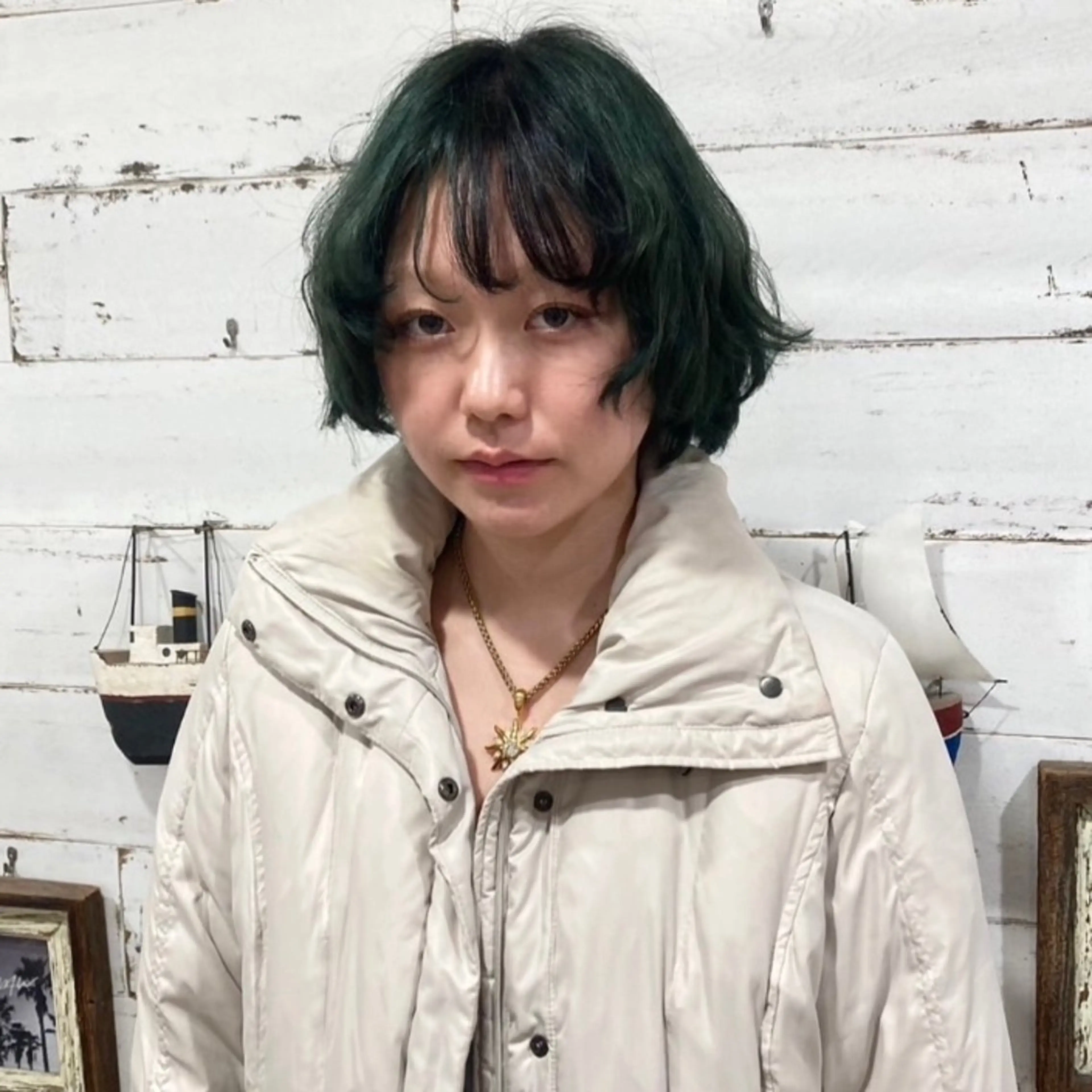 カラー 辰巳 遥萌のヘアスタイル