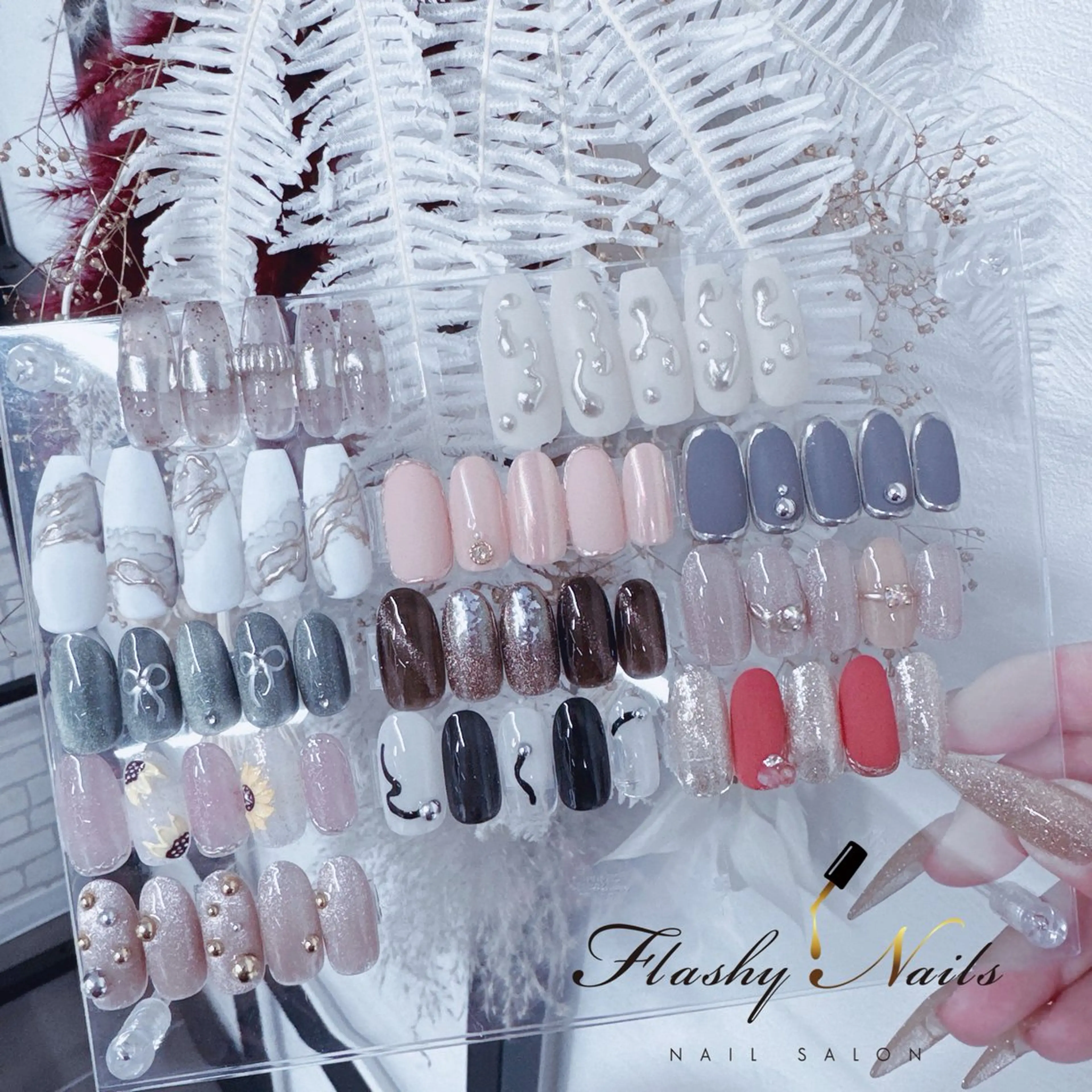 ネイル FlashyNails所属・Flashy Nailsのネイルデザイン