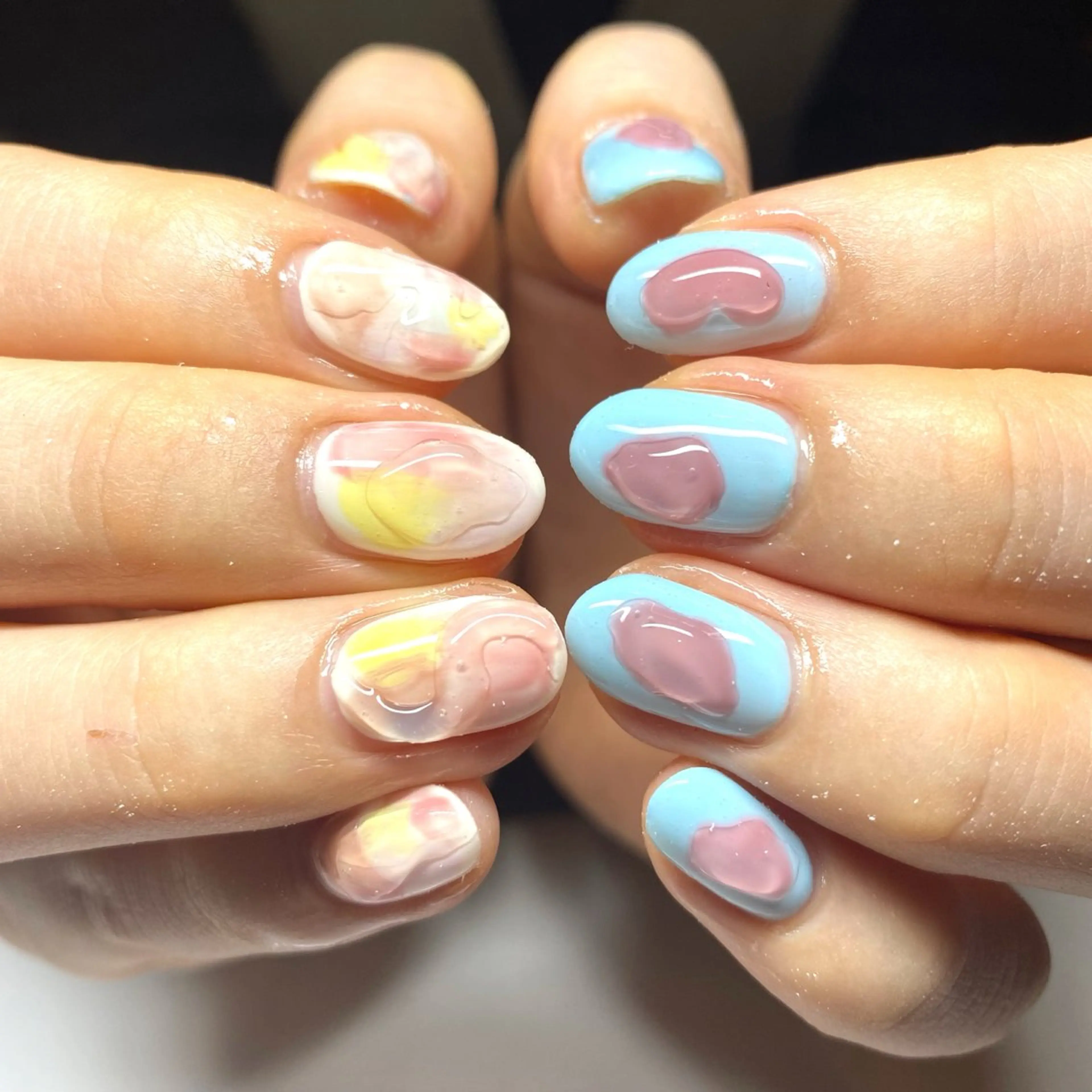ネイル パステルネイル ハンドネイル Nails VINATIのネイルデザイン