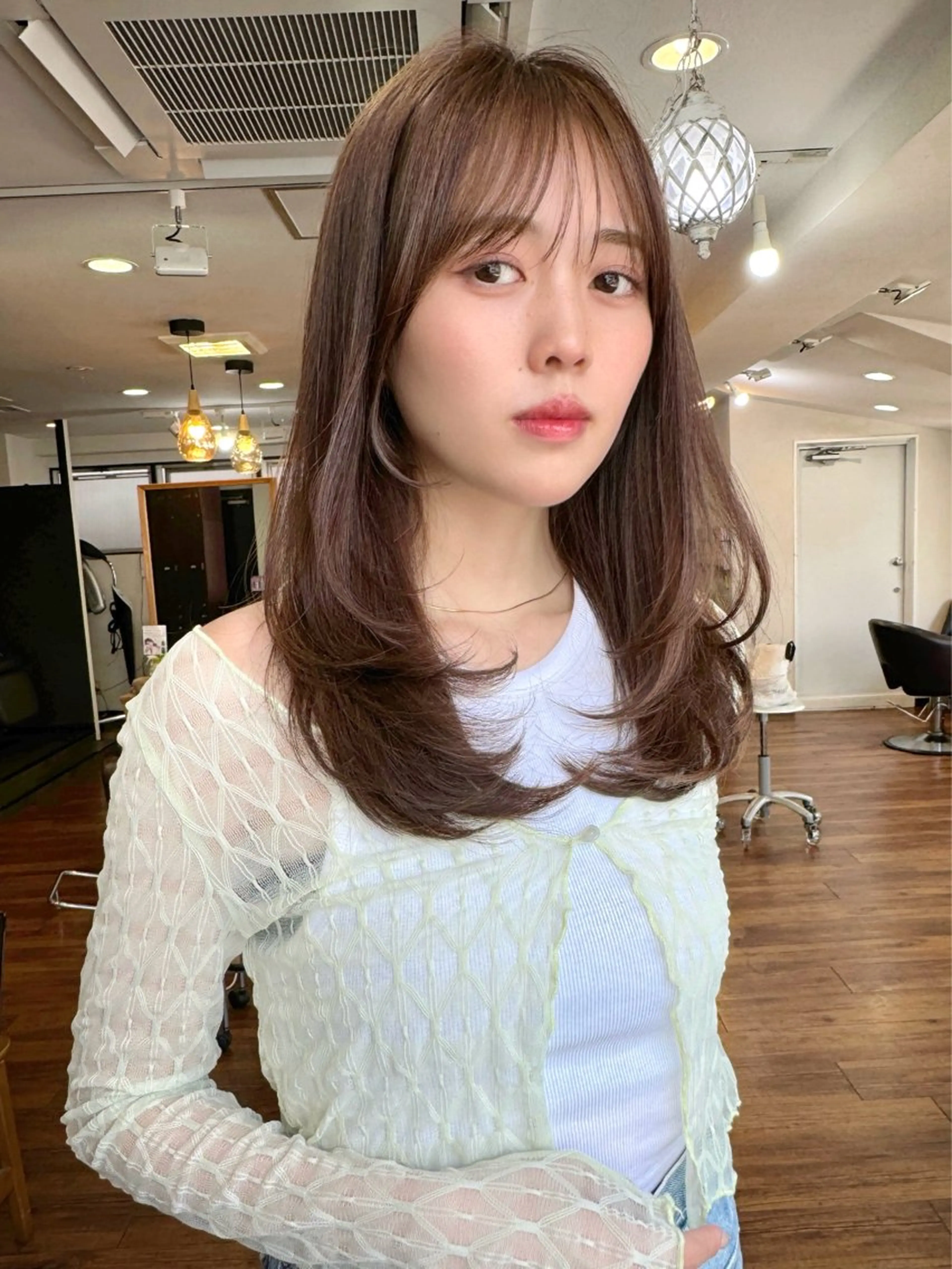 ロング カラー 似合わせレイヤー 🇰🇷荒木洋文のヘアスタイル