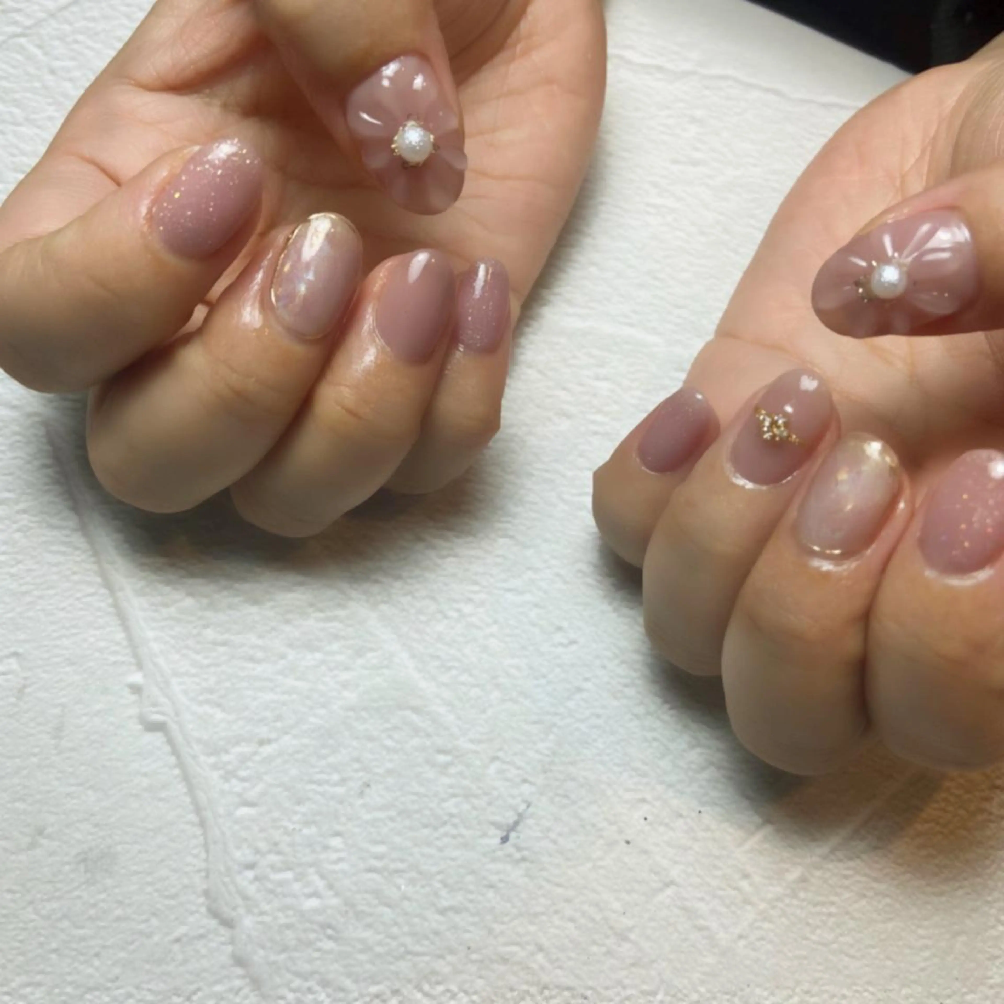 ネイル アニマル柄 アートネイル 長さ出し フットネイル フレンチネイル エステティックサロン Liente(リアンテ）所属・Hashimoto .のエステ・リラクイメージ