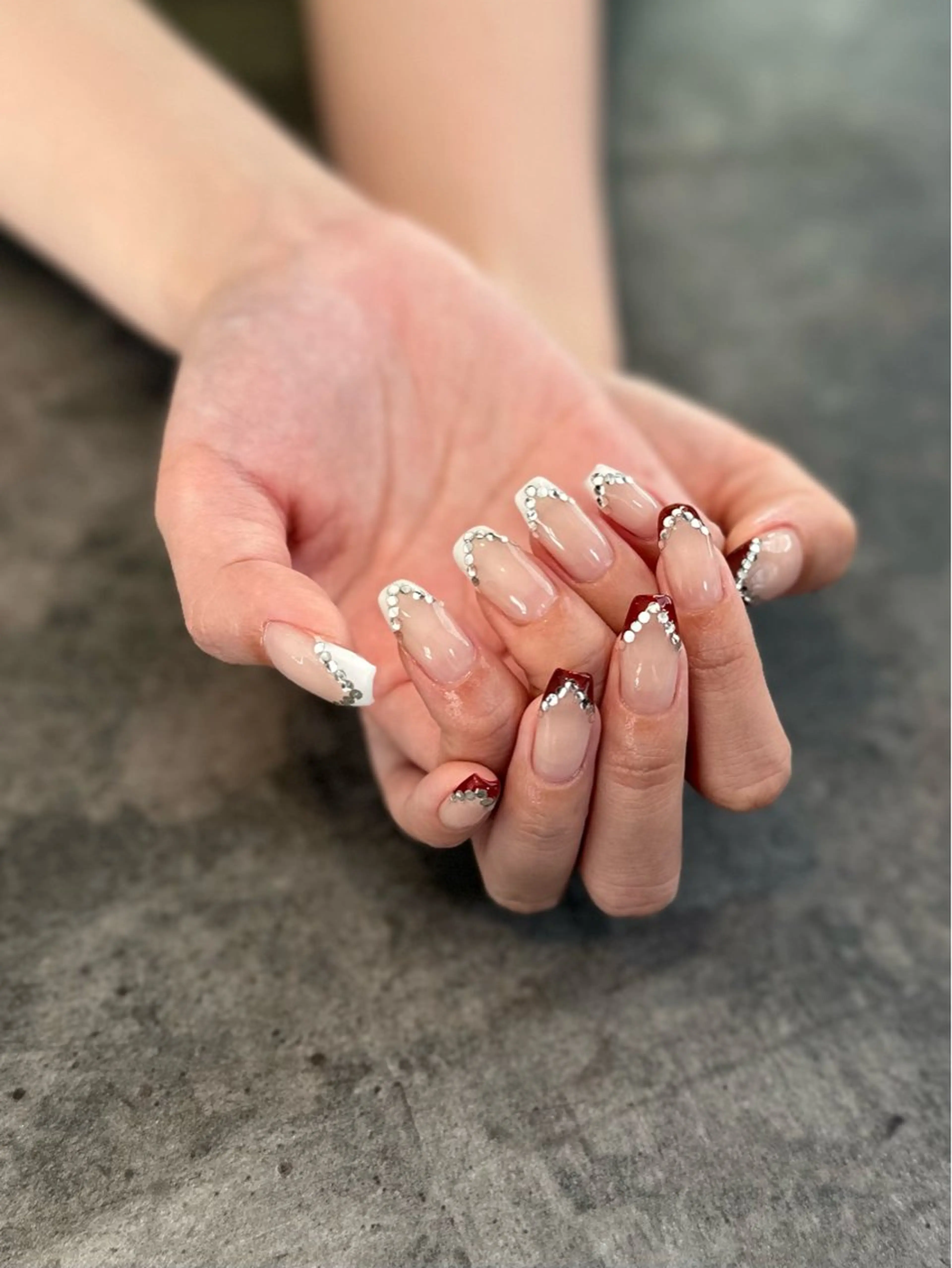 ネイル フラワーネイル 大理石ネイル(マーブル) ニュアンスネイル シンプルネイル nail salon amanoのネイルデザイン