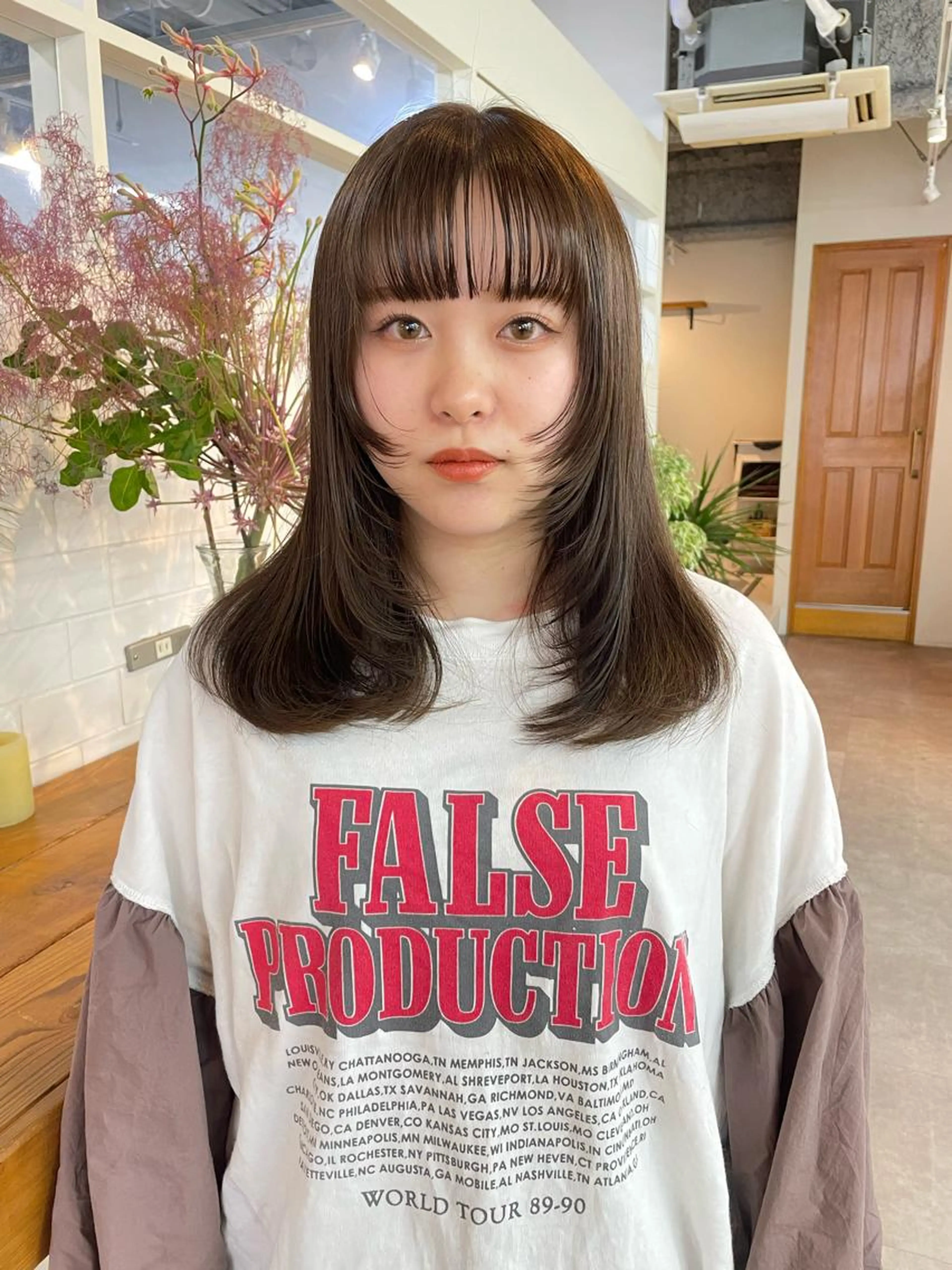 ○レイヤーカット＋ワンカラー(トリートメント付)○の写真