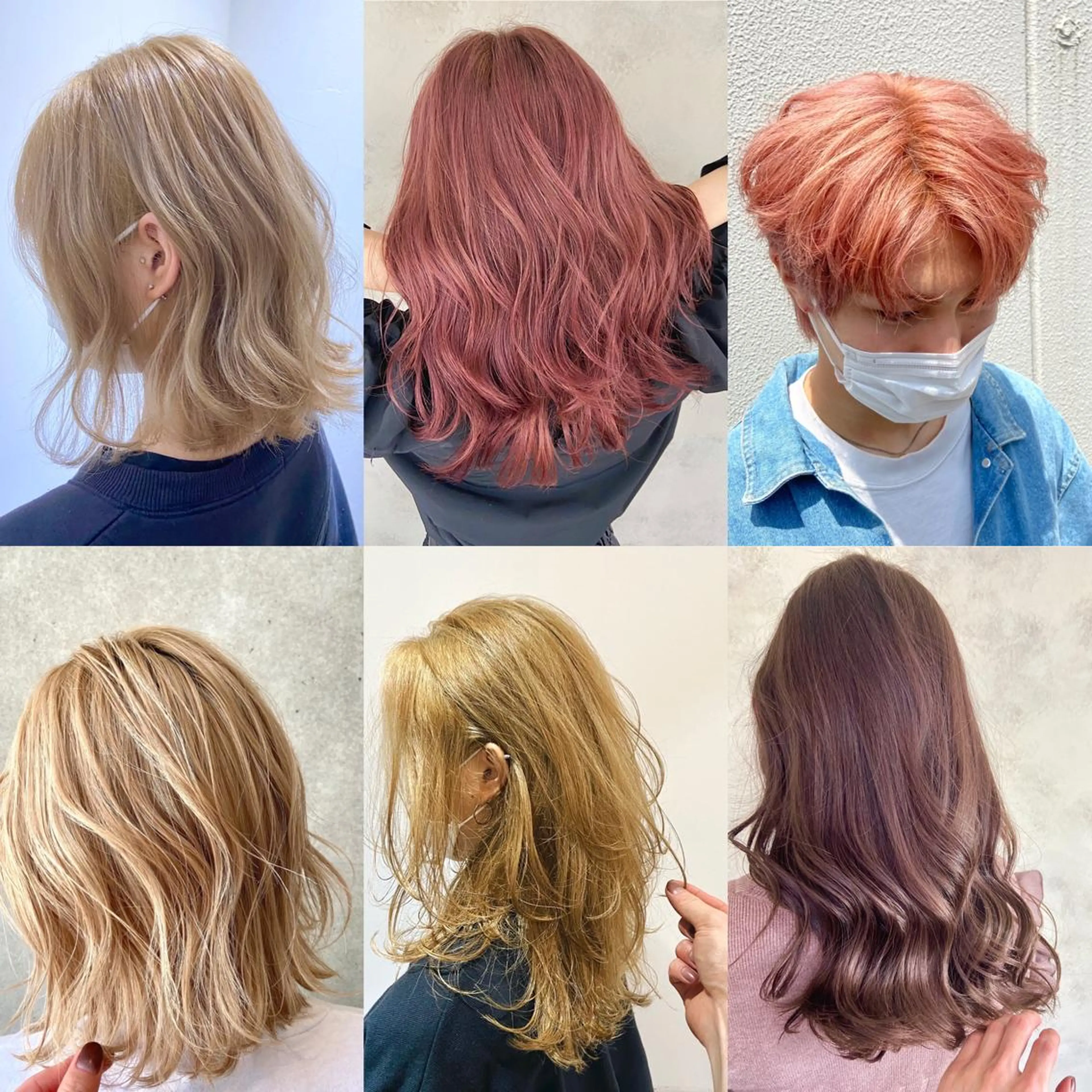 セミロング 似合わせカット AHNKISM所属・トレンドレイヤー/ 透明感カラーのヘアスタイル