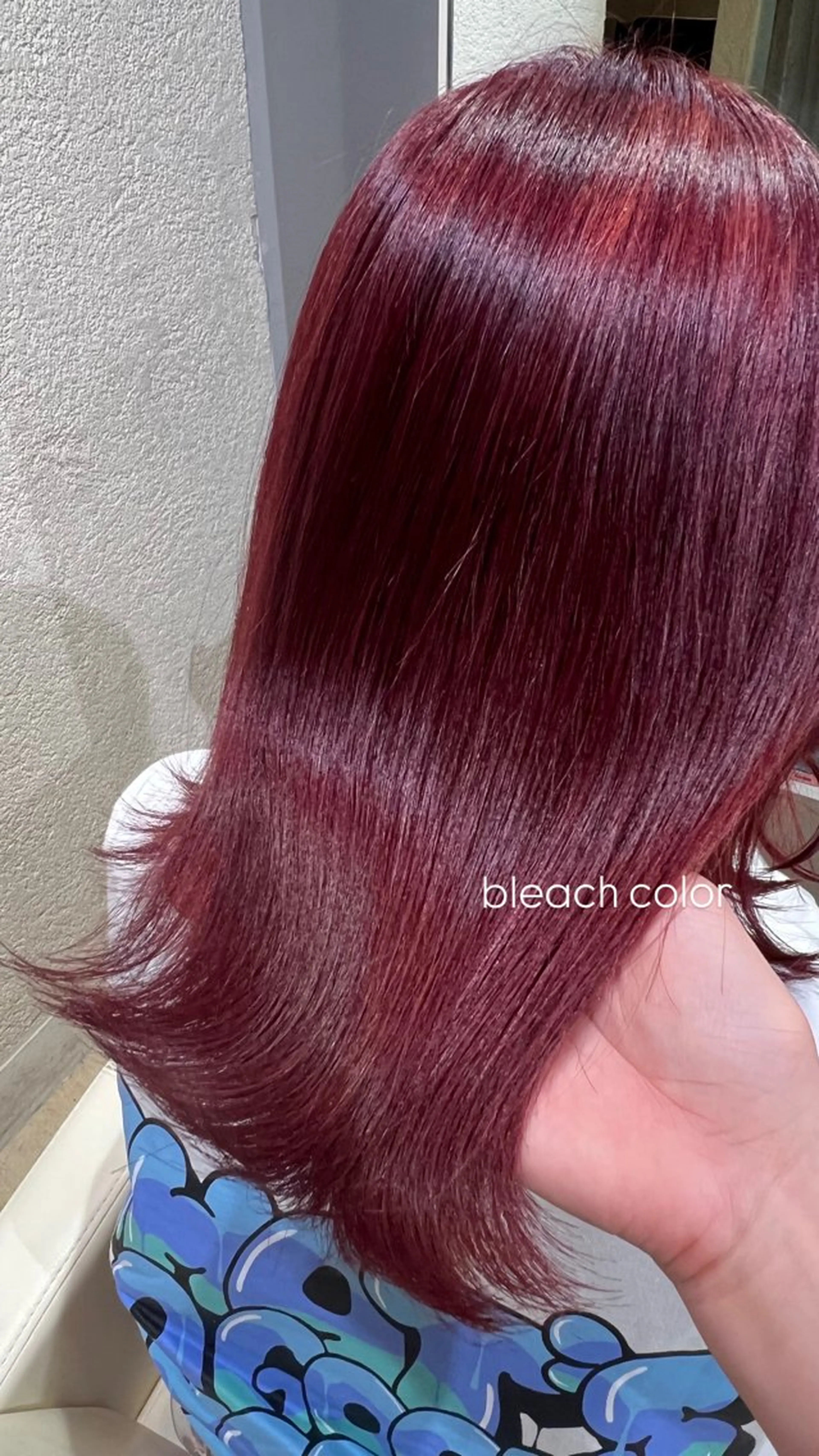 【minimo限定ﾒﾆｭｰ】W color (bleach含)×2step treatment🌺🏳️‍⚧️の写真