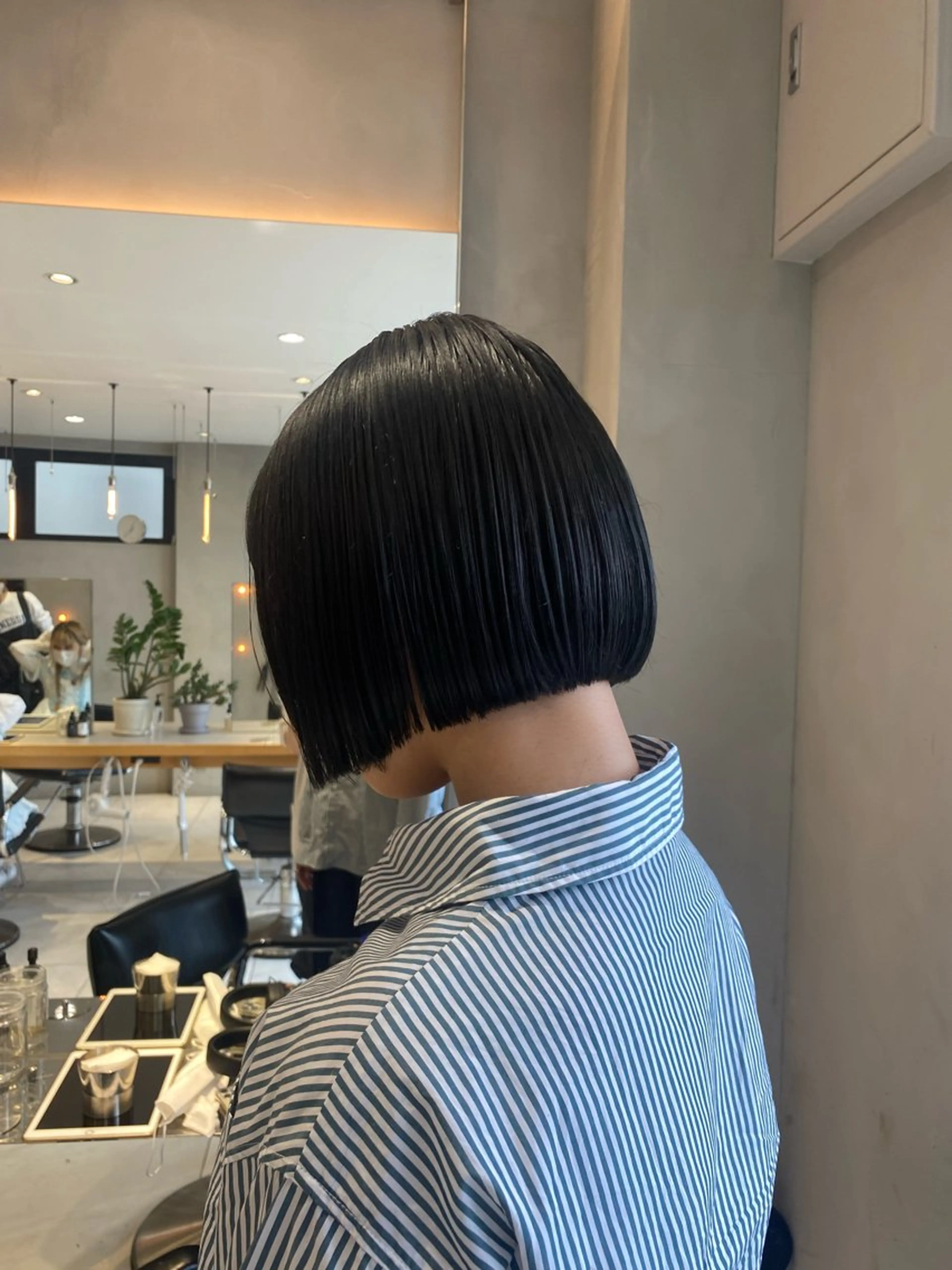 ミディアム 縮毛矯正 トリートメント ヘッドスパ ヘアセット ロングカット 🦎Raitoのヘアスタイル