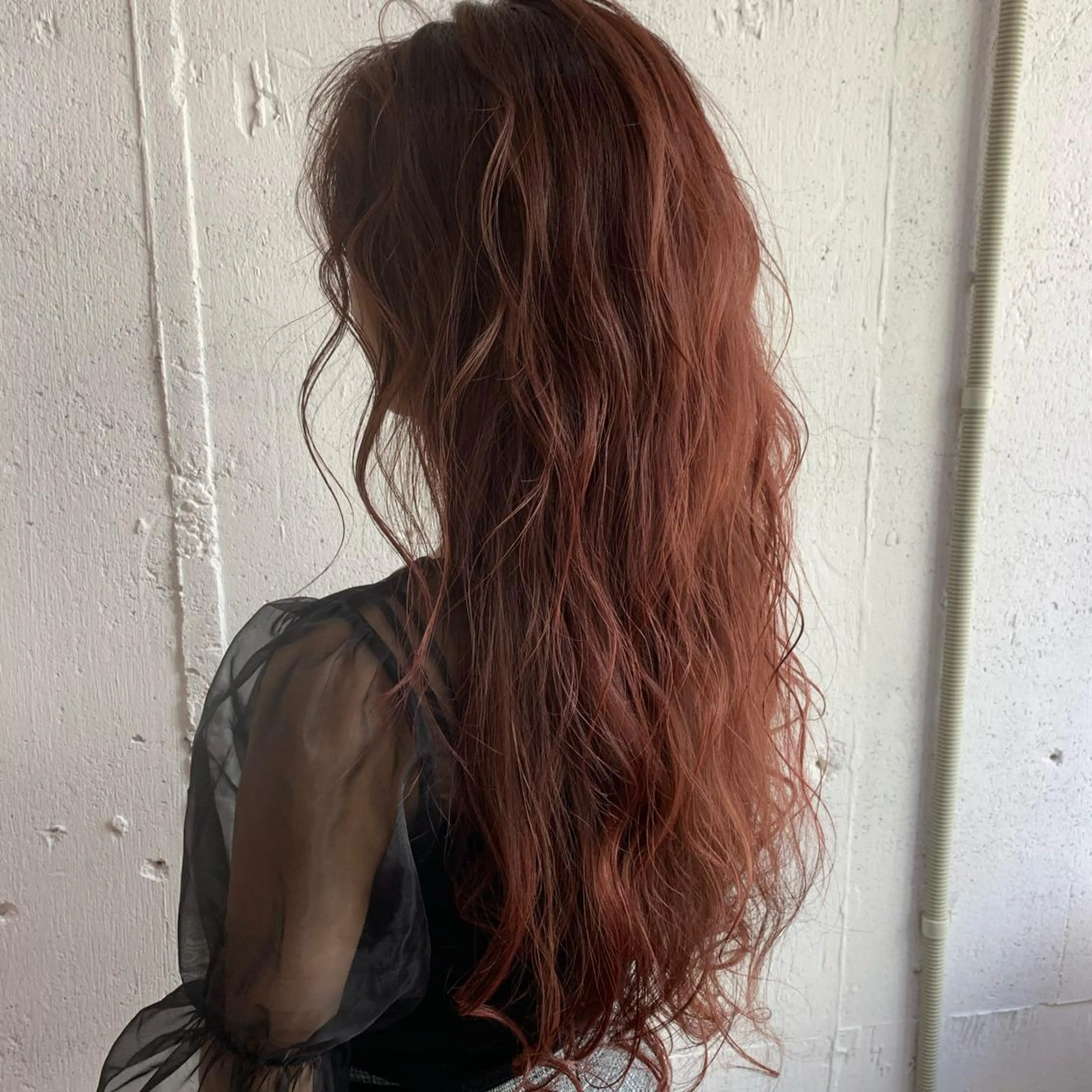 ロング カラー カット ヘアカラー 🎈馬場佑馬/ スパイラルパーマ🎈のヘアスタイル