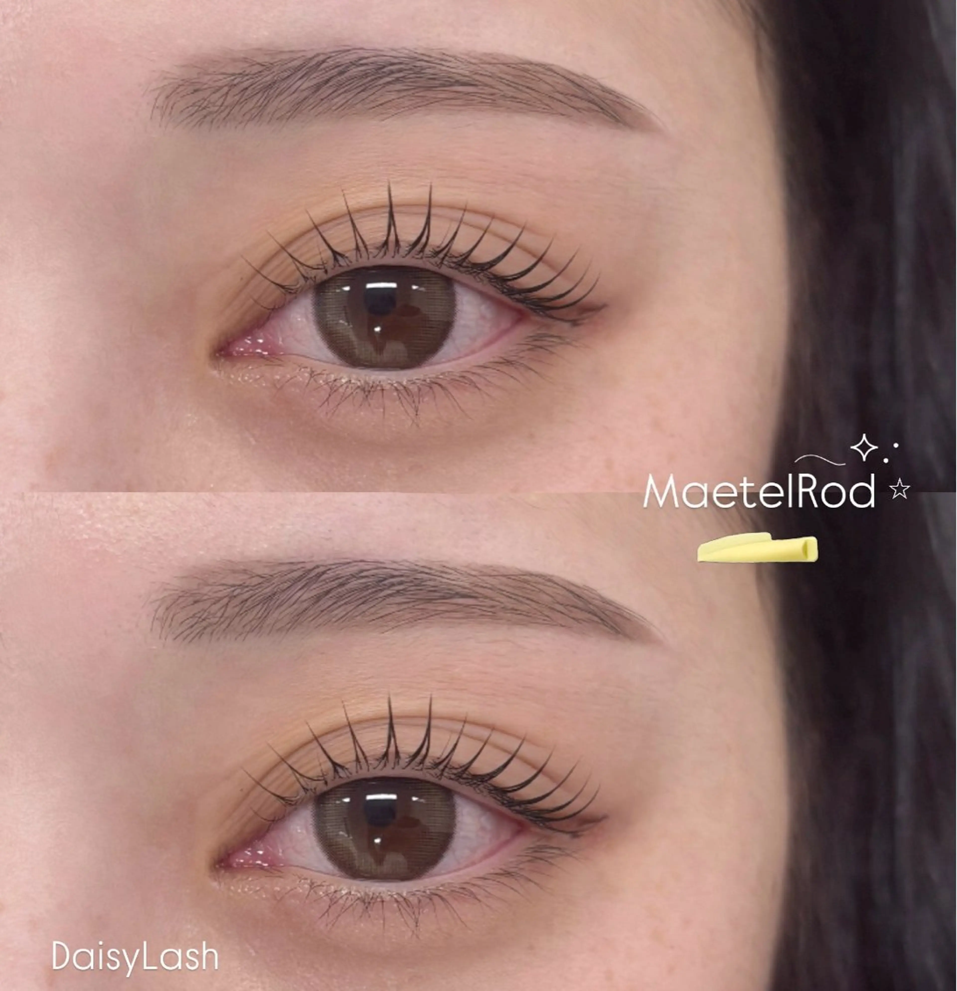 マツエク・マツパ マツパ Daisy Lash 星のマツエク・マツパデザイン