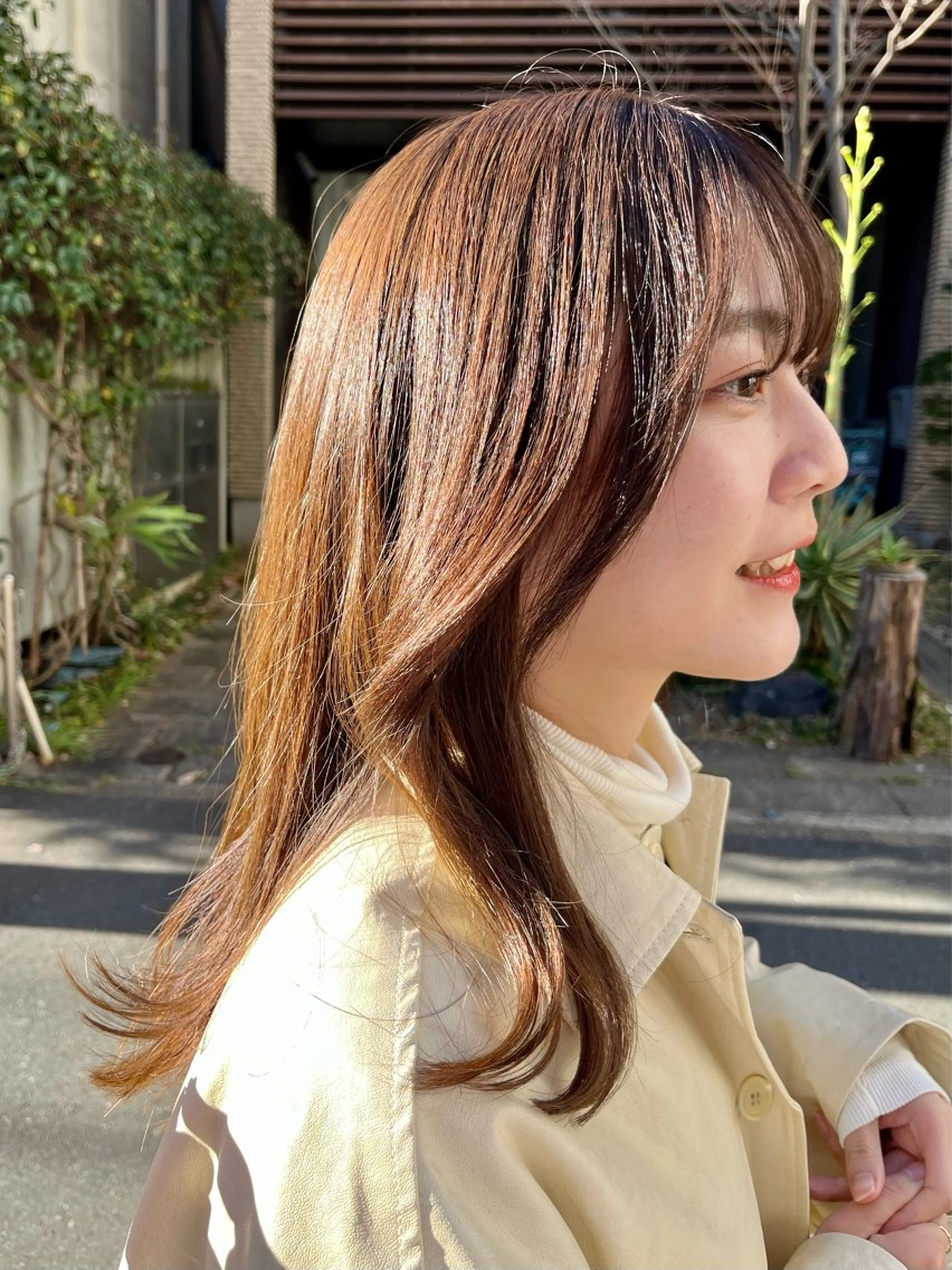 セミロング ヘアカラー トリートメント 垢抜けhair / 似合わせ診断🌞スズのその他イメージ