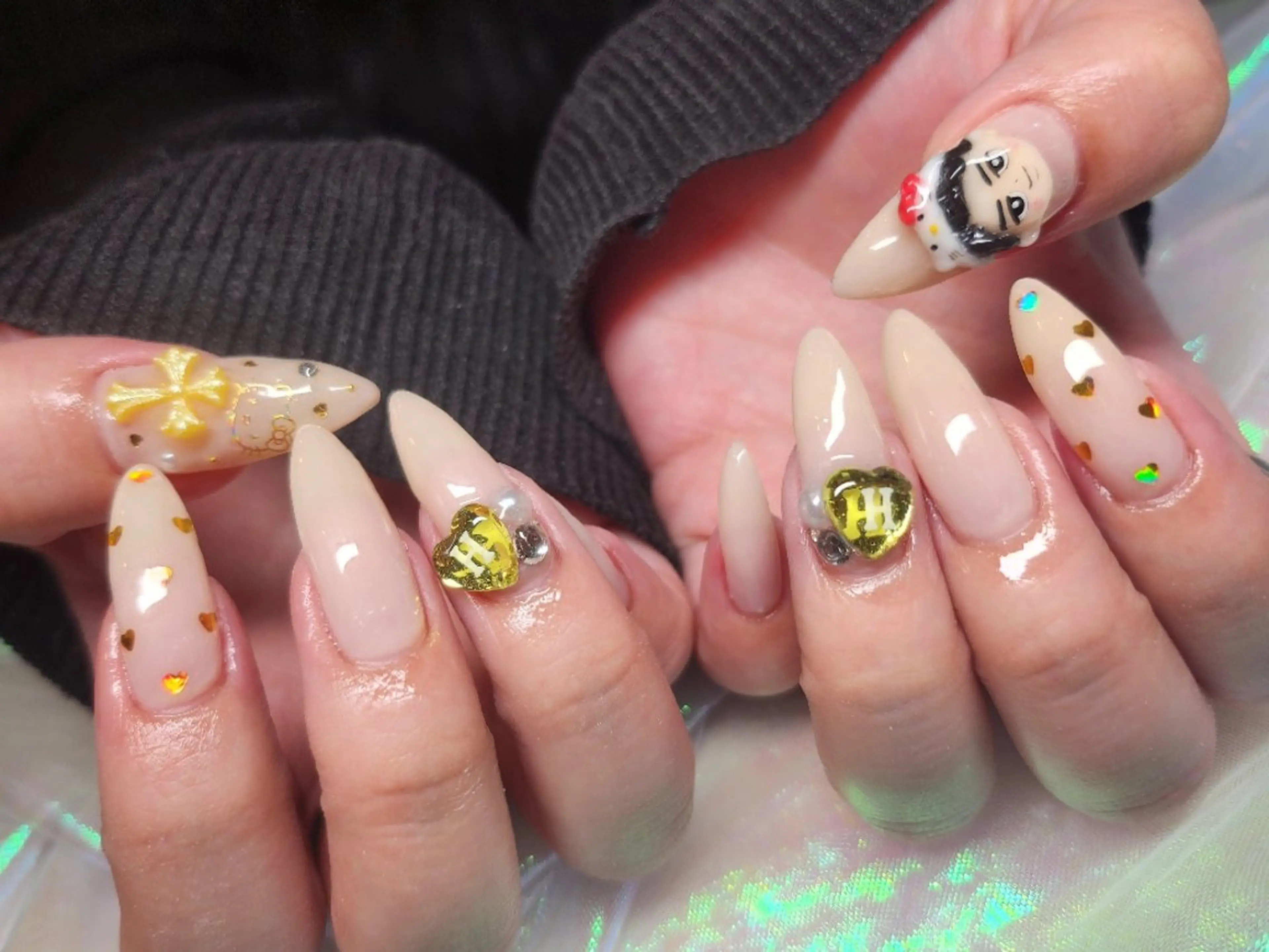 ネイル ハンドネイル 💜bora .のネイルデザイン