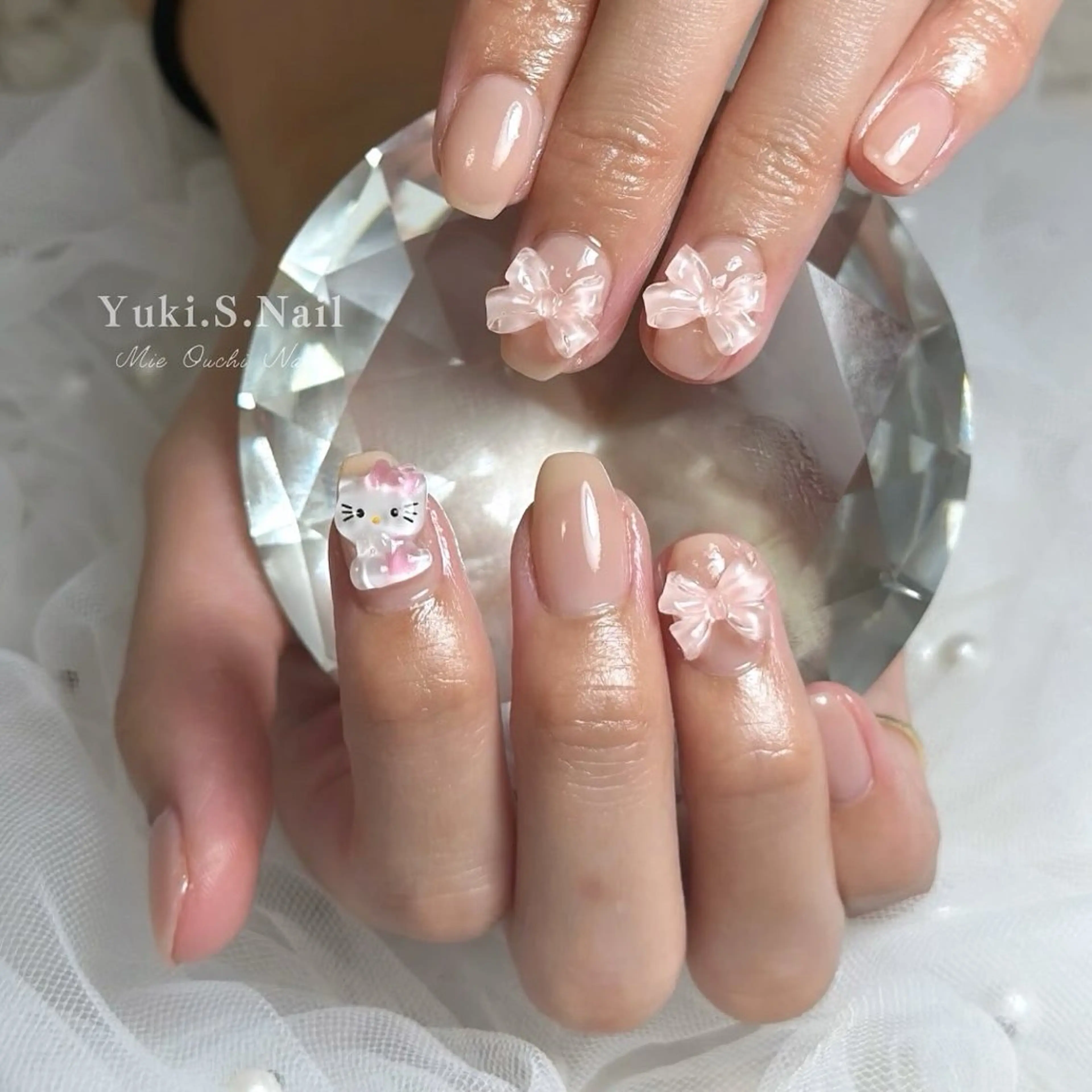 ショート ハンドネイル Yuki S.Nailのネイルデザイン