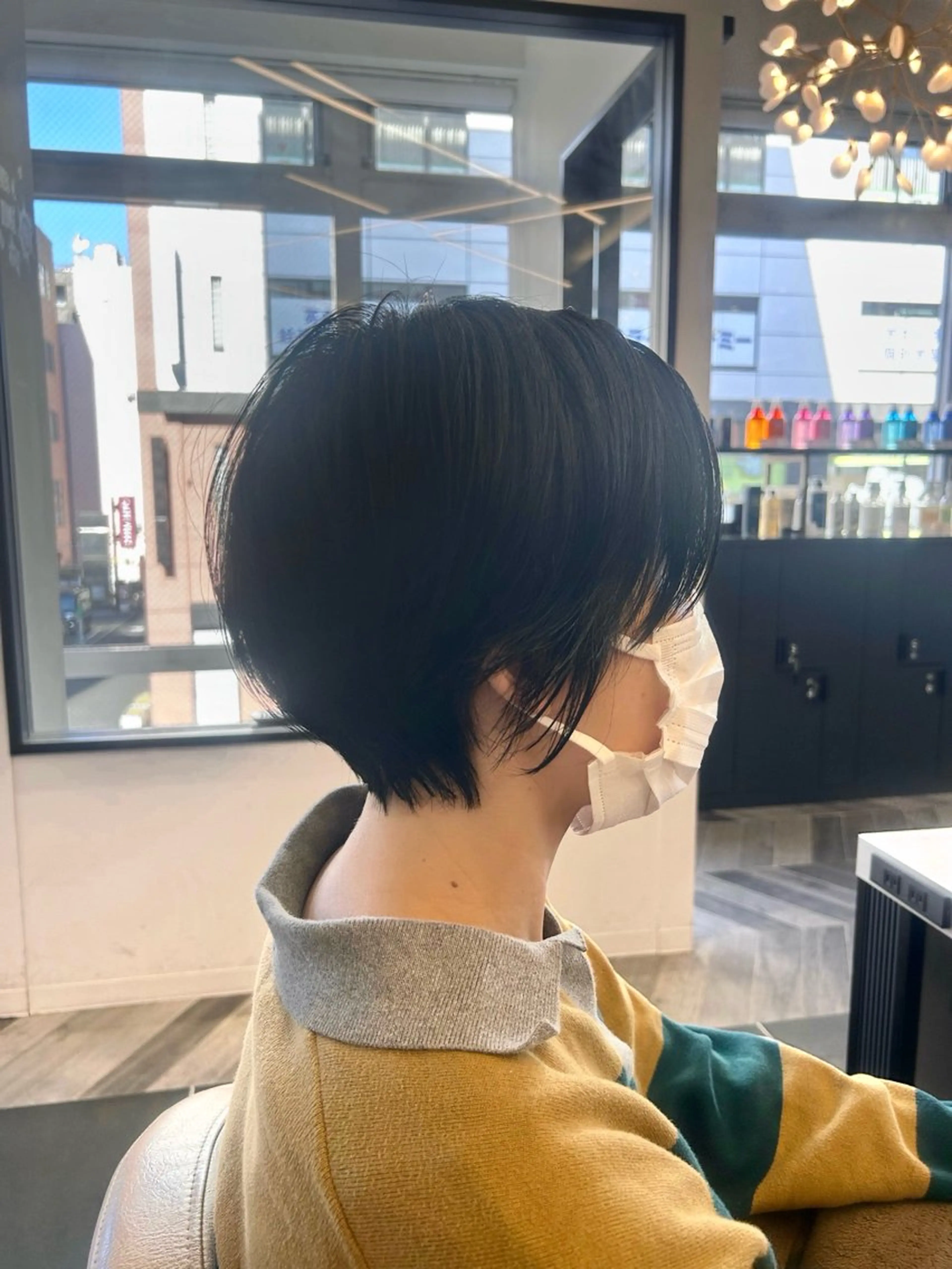 ショート ショートヘア 小向 音緒のヘアスタイル