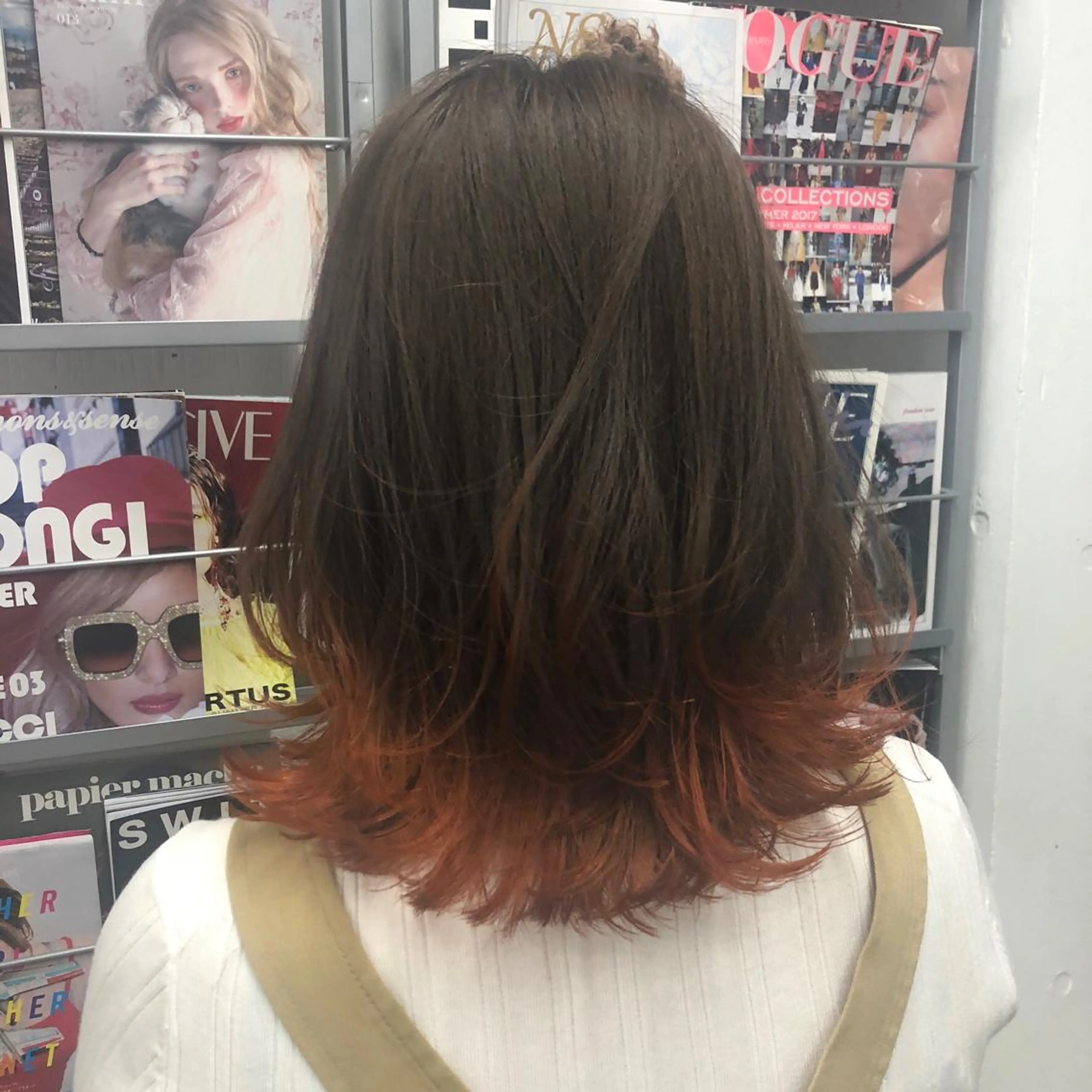 ミディアム カラー ブリーチ ✨髪質改善矯正× ブリーチ✨YU-KIのヘアスタイル