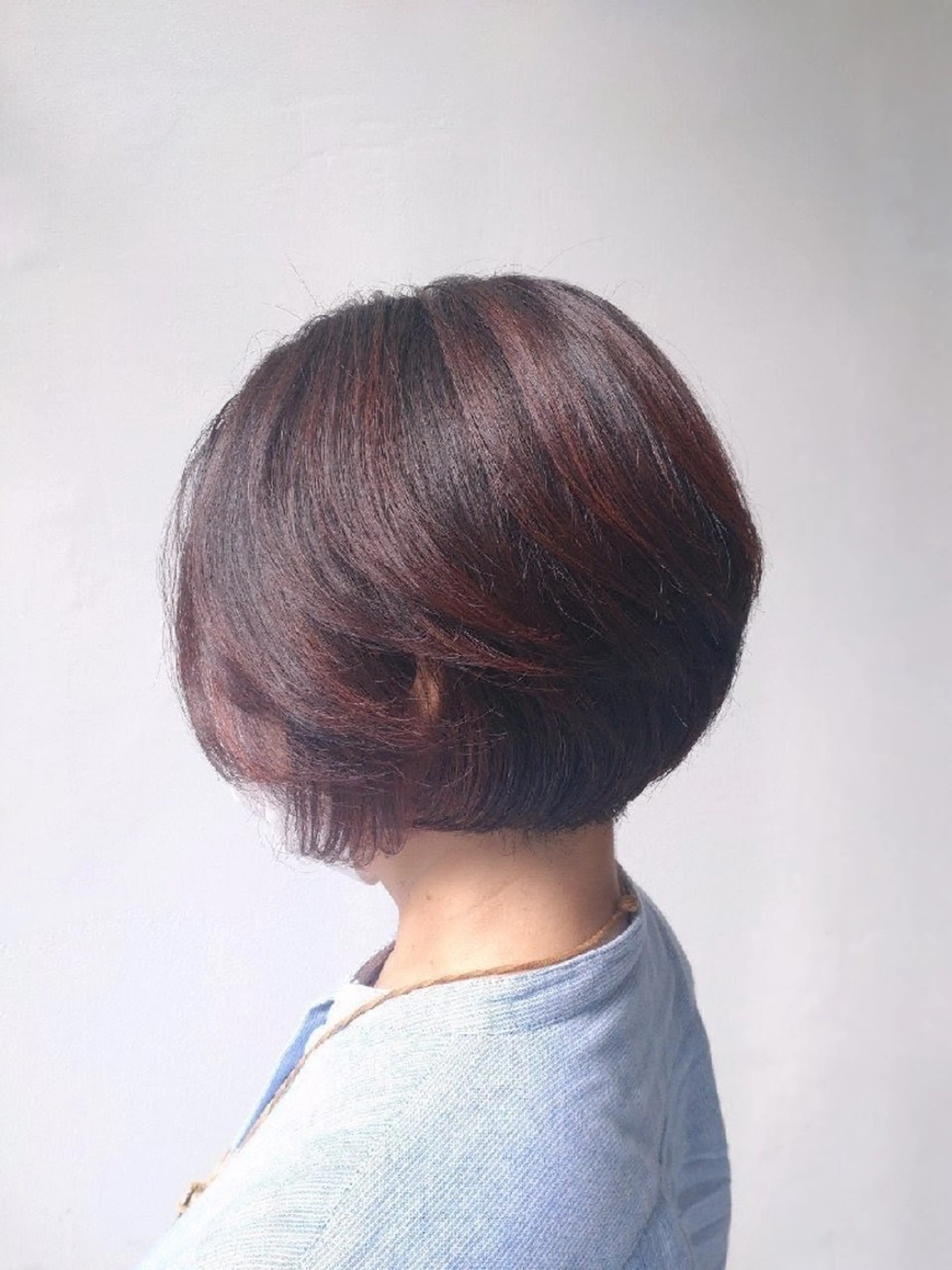 ショート カラー カット ヘアカラー トリートメント SAKUMA お手入れ簡単ヘアのヘアスタイル