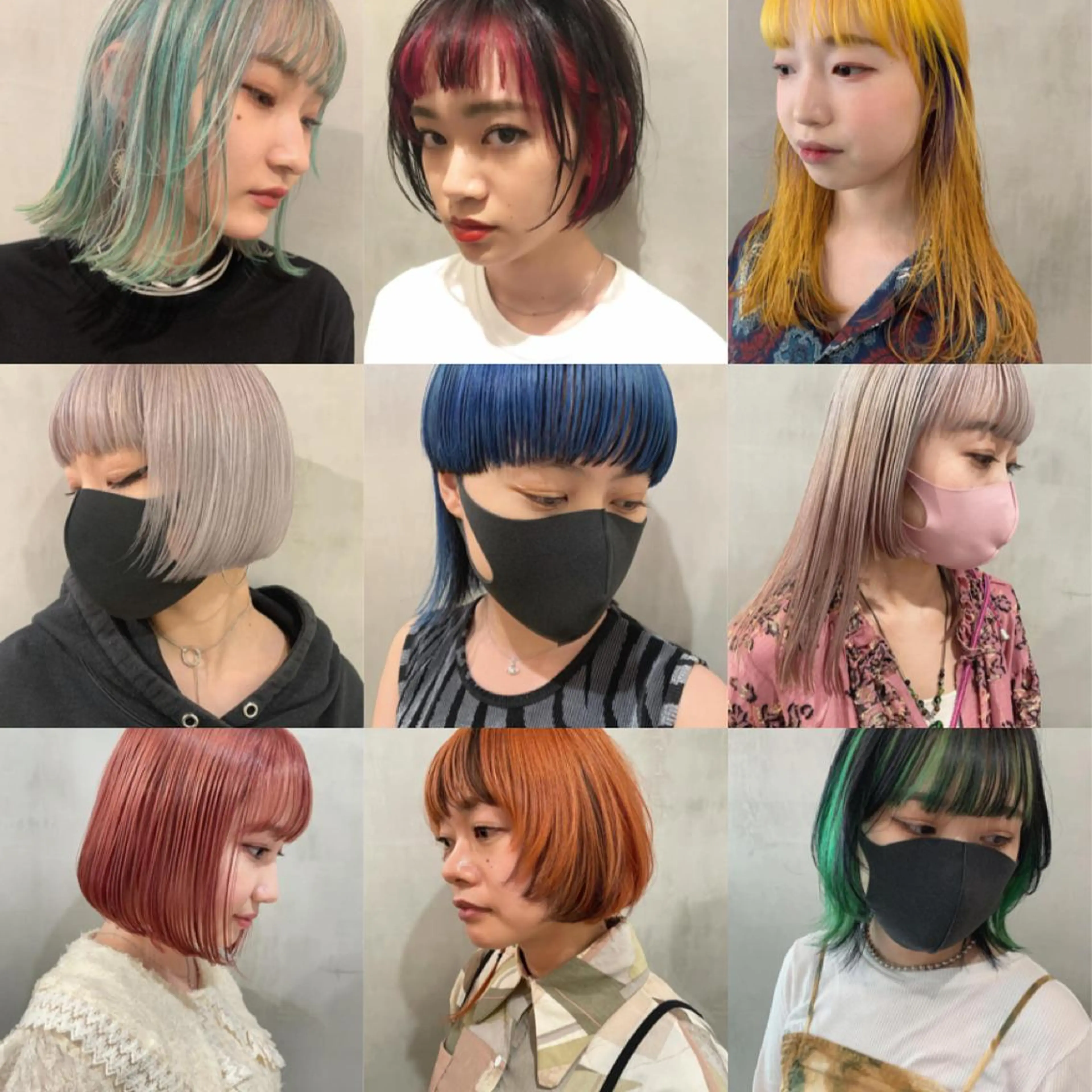 ショート カラー ヘアカラー トリートメント 優 作のヘアスタイル