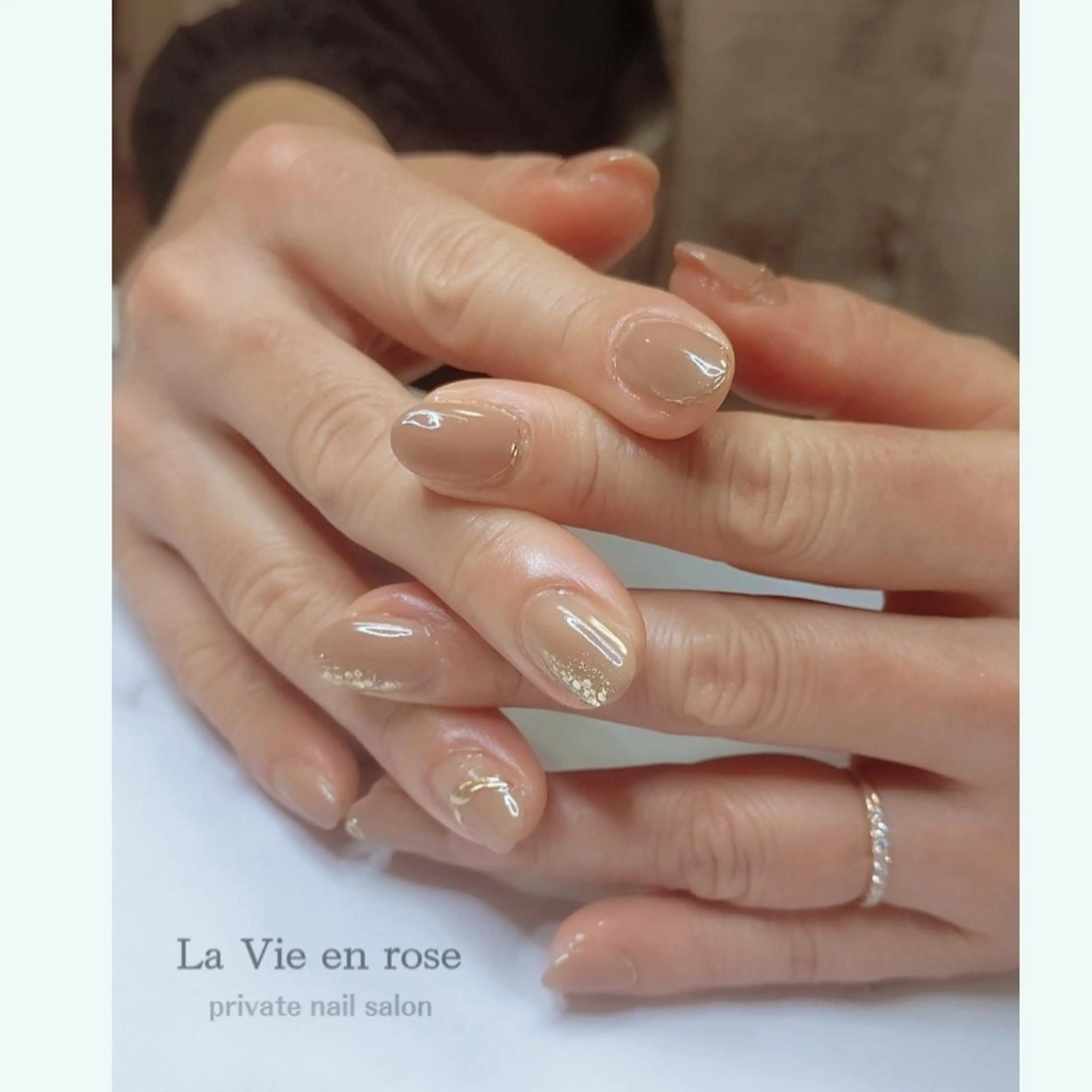 ネイル ラヴィアン ローズのネイルデザイン