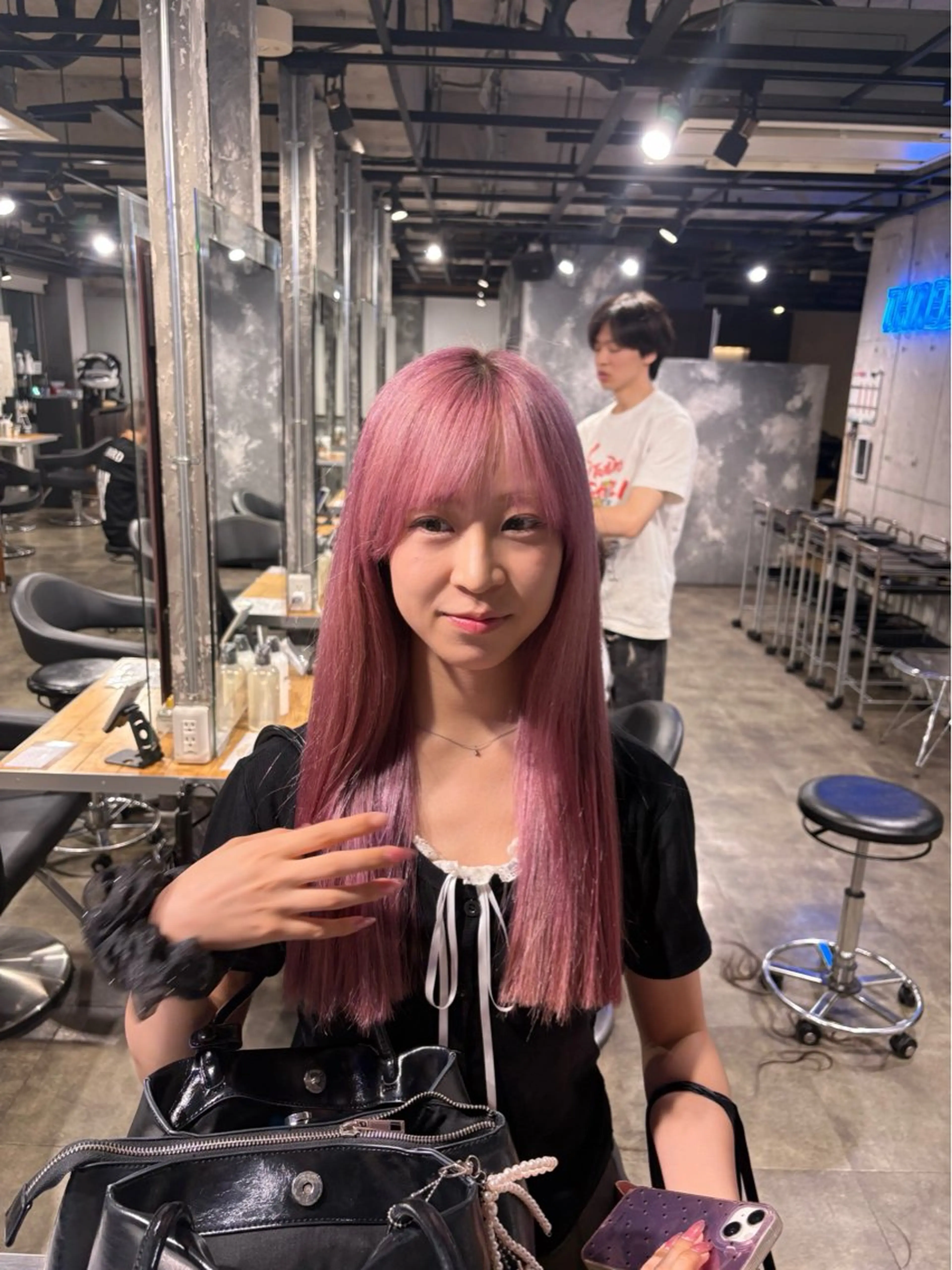 カラー ヘアカラー トリートメント ベージュ🤎ダブル カラー/レイヤー🧸のヘアスタイル
