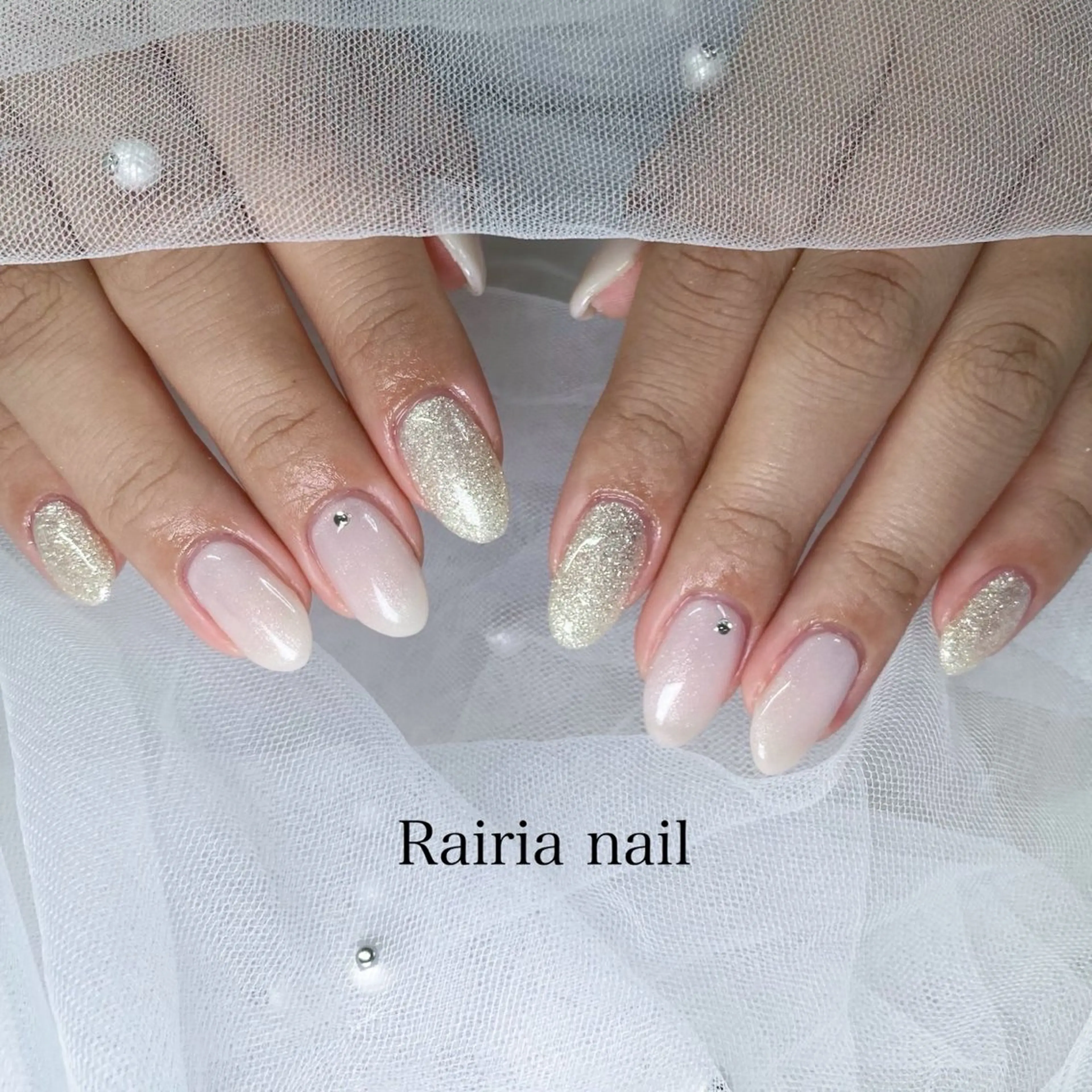ネイル フットネイル ジェルネイル 持ち込み パラジェル Rairianail yukiのネイルデザイン