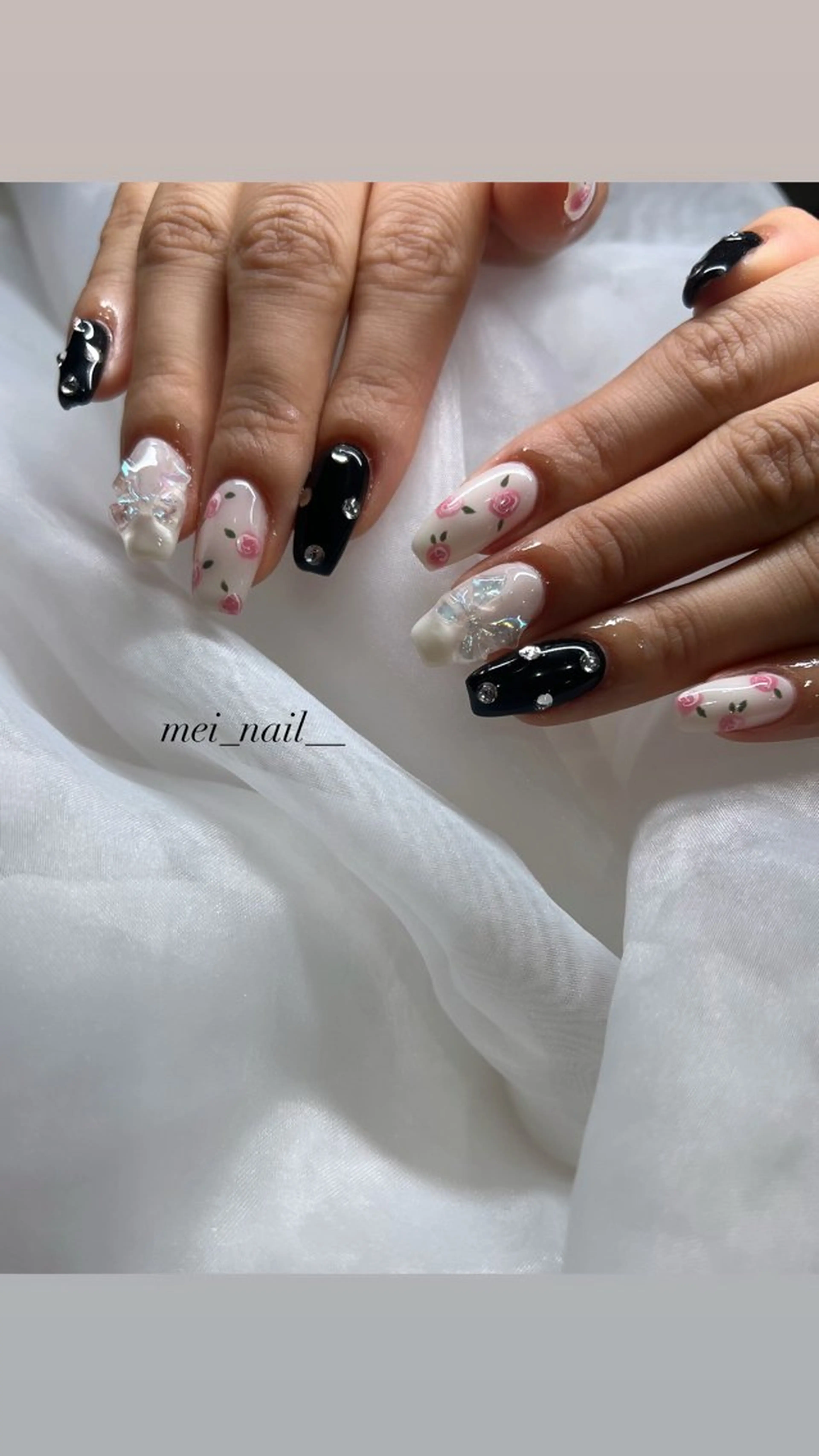 ネイル ハンドネイル est nail所属・永山 芽生子のネイルデザイン