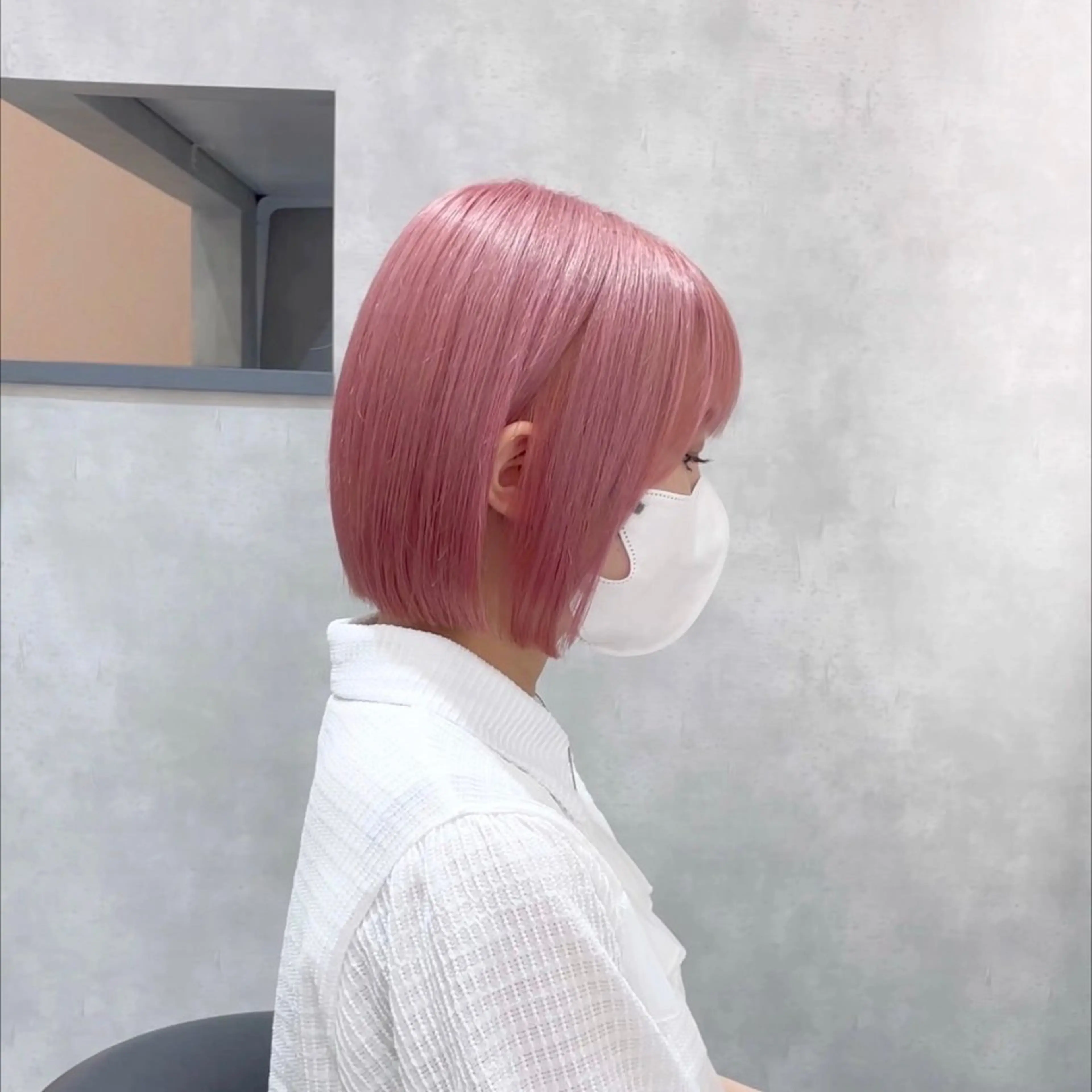 ミディアム LaBless 天王寺RINOのヘアスタイル
