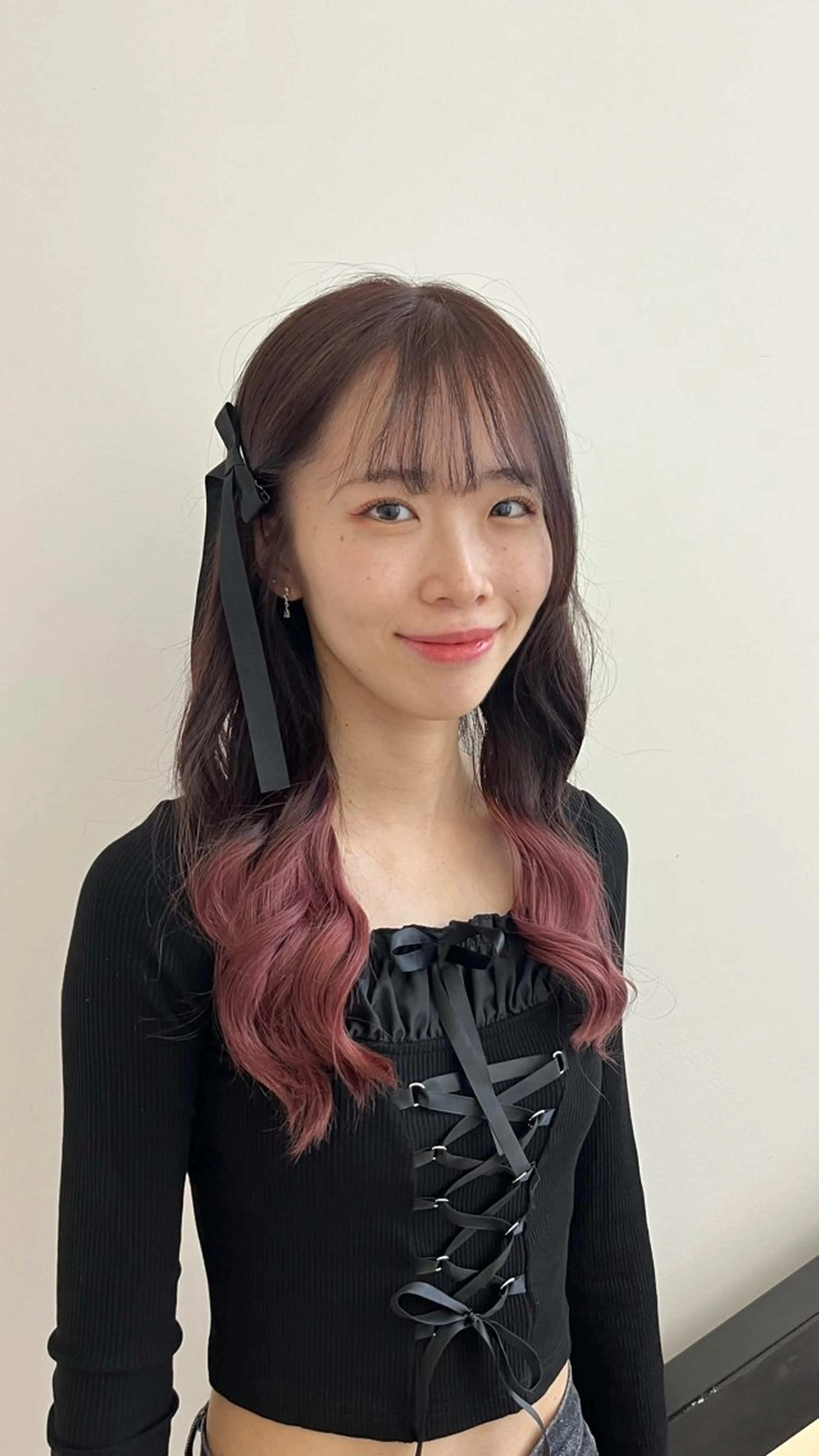 ロング カラー ヘアカラー メンズパーマ/ メッシュ📍ユリのヘアスタイル