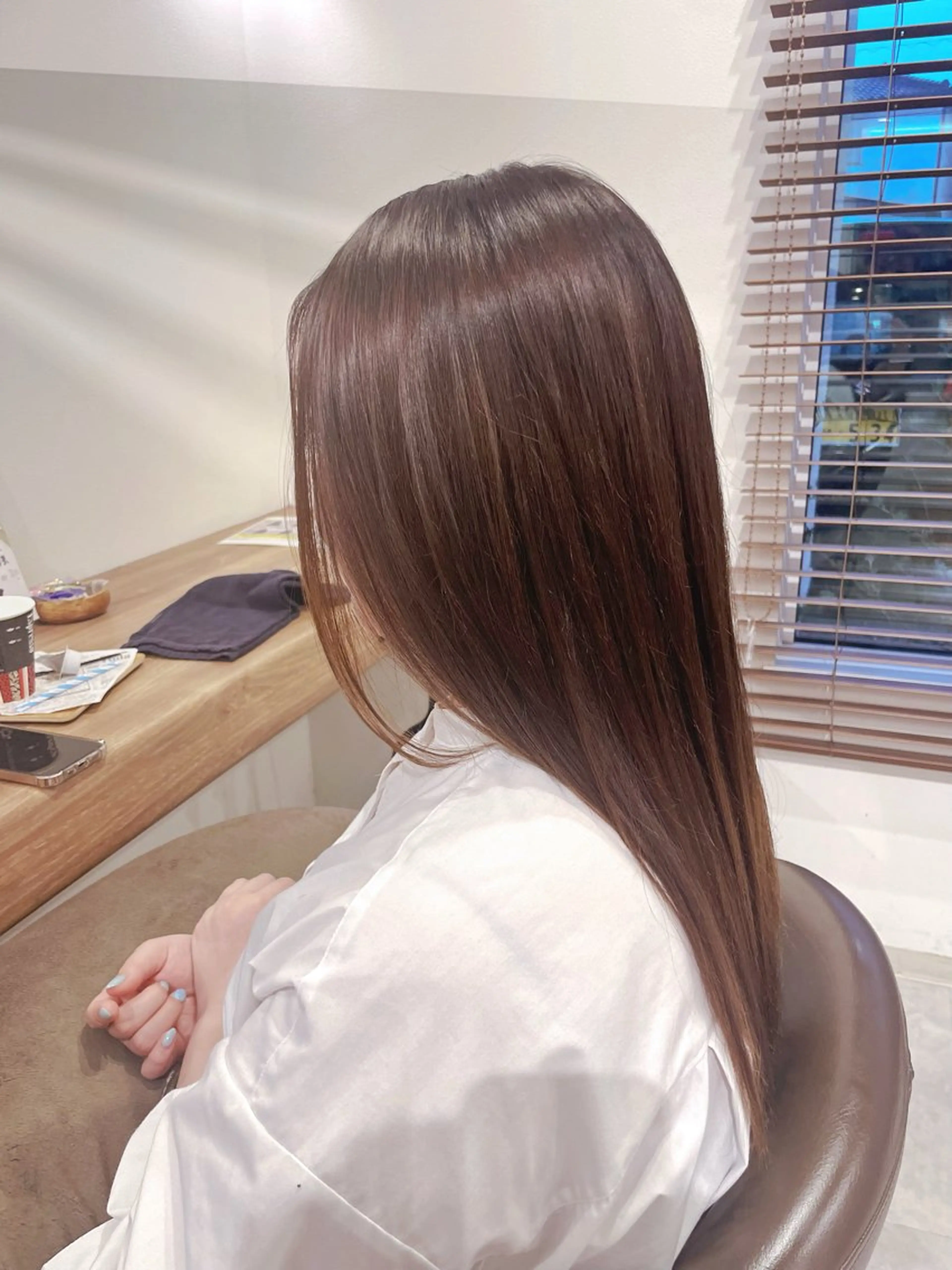 ロング パーマ カット 縮毛矯正 riddle hair(駒生)所属・山越 美裕樹のヘアスタイル