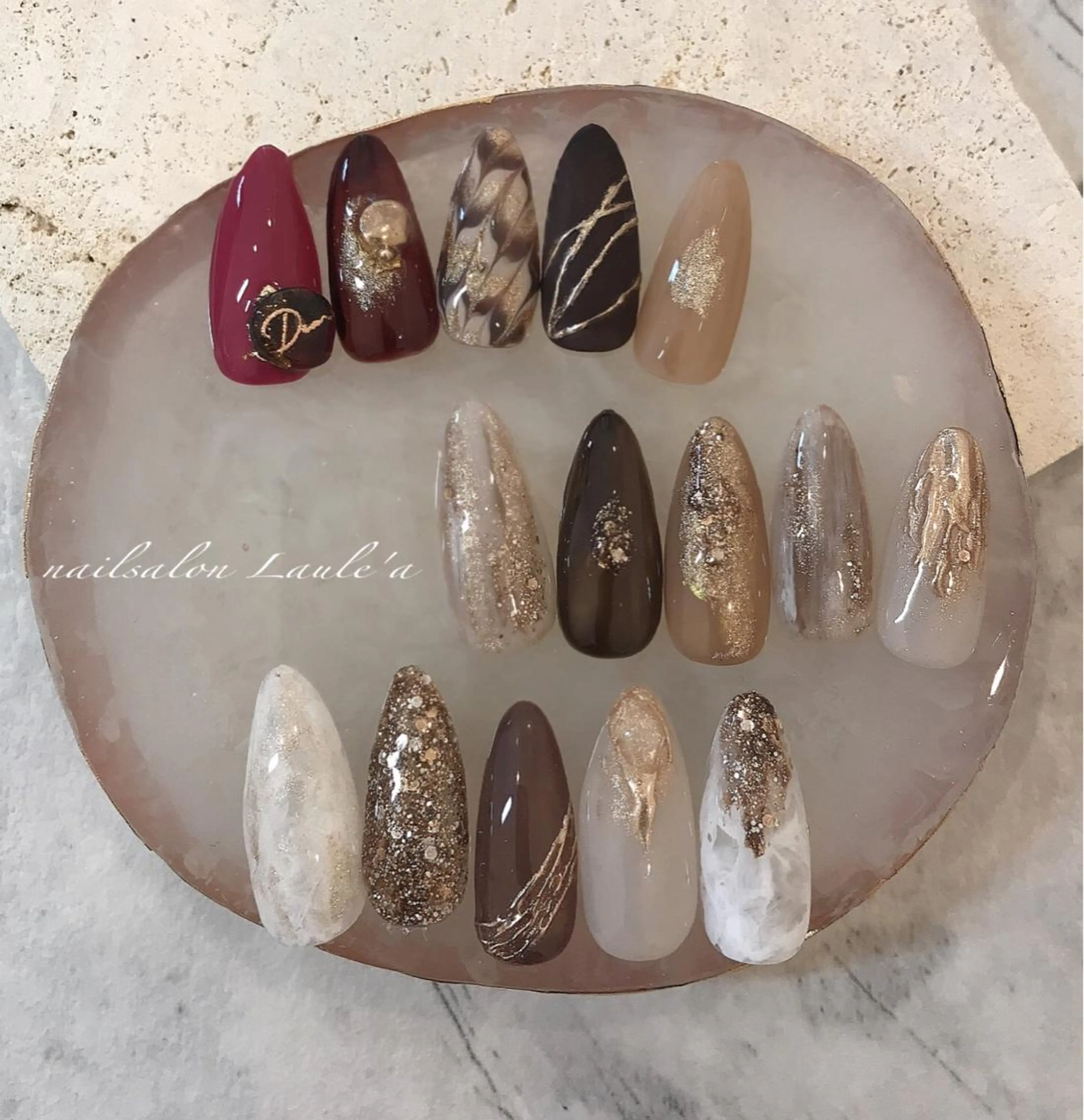 ネイル ハンドネイル nailsalon Laule'aのネイルデザイン