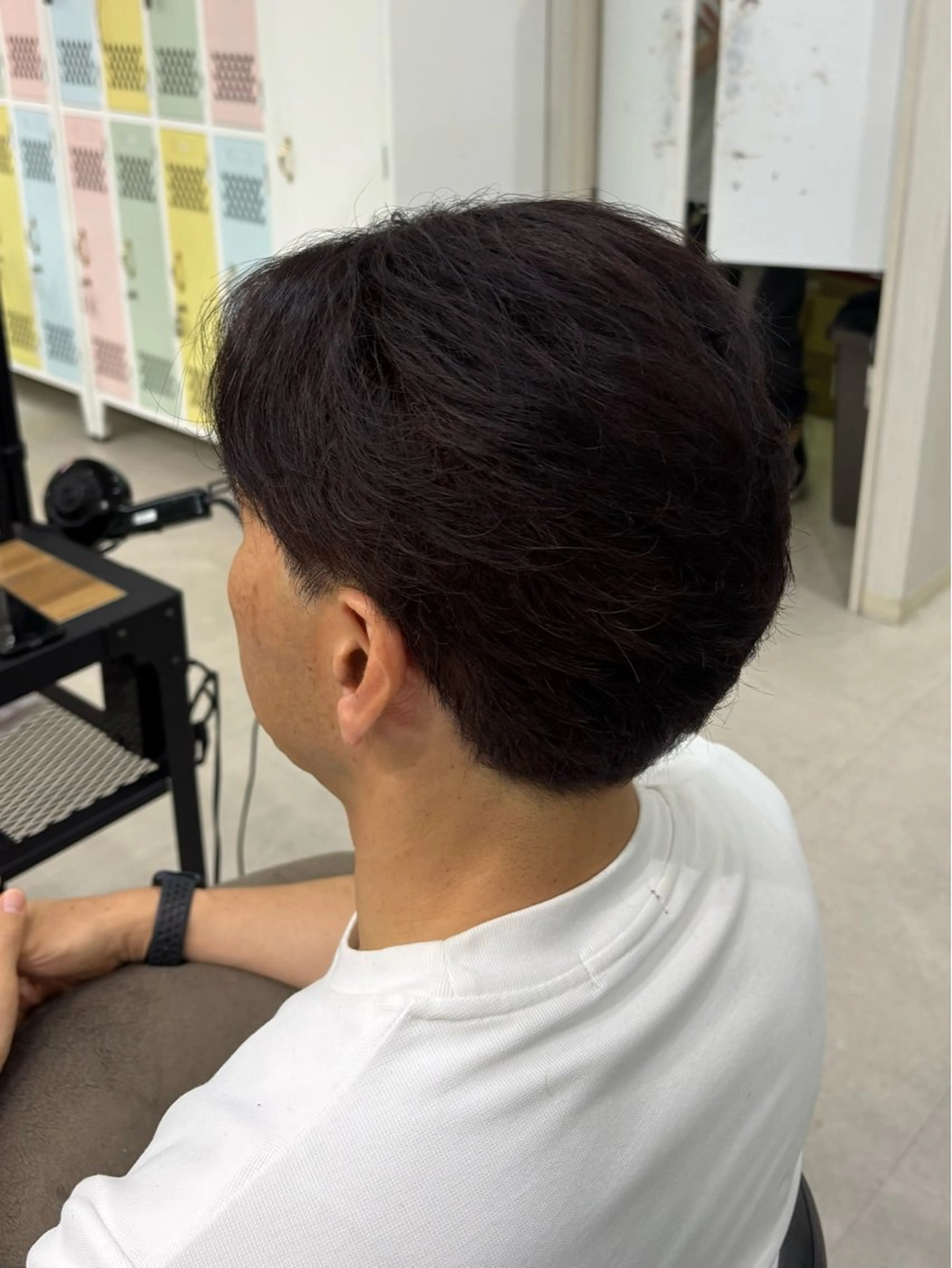 ショート カラー メンズ レディースカット無料 ゆうな🐇のヘアスタイル