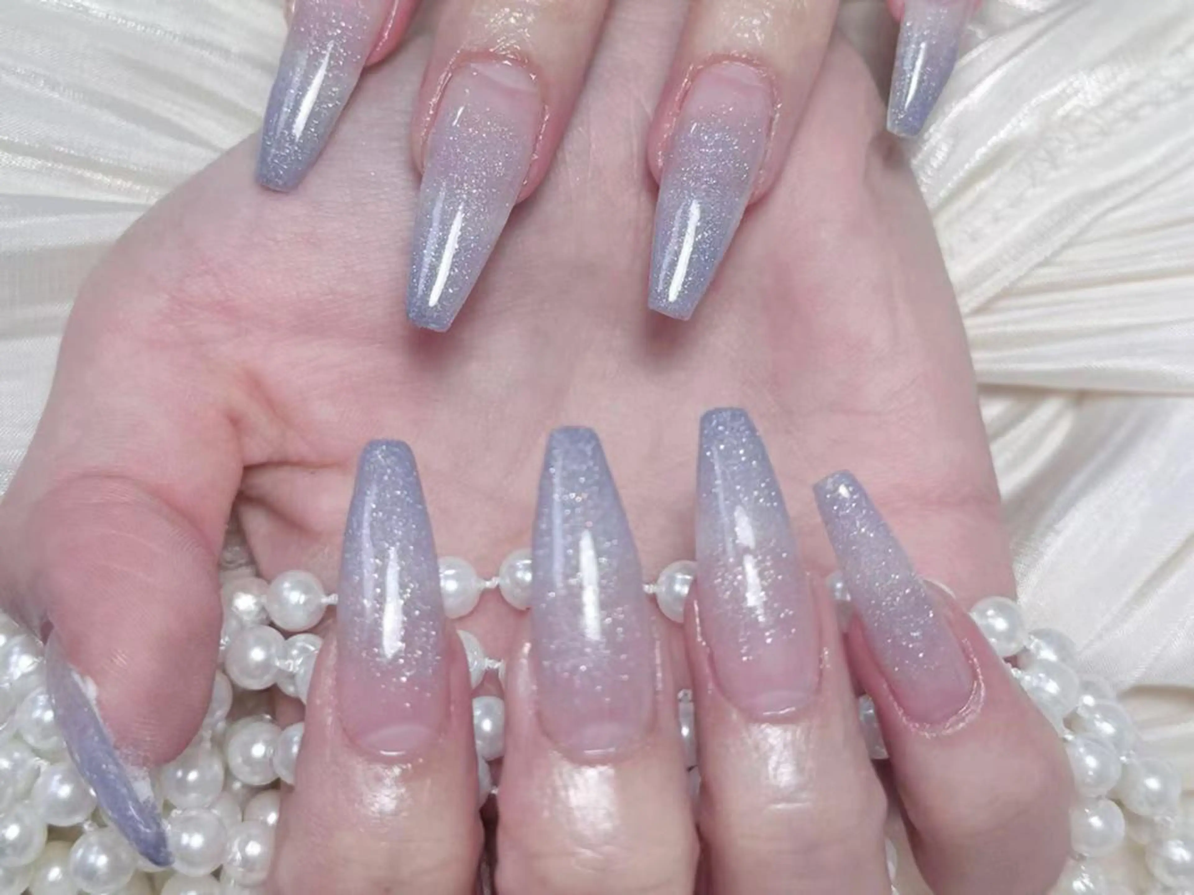 ネイル 🎀彩羽チップ 長さだし専門🎀のネイルデザイン