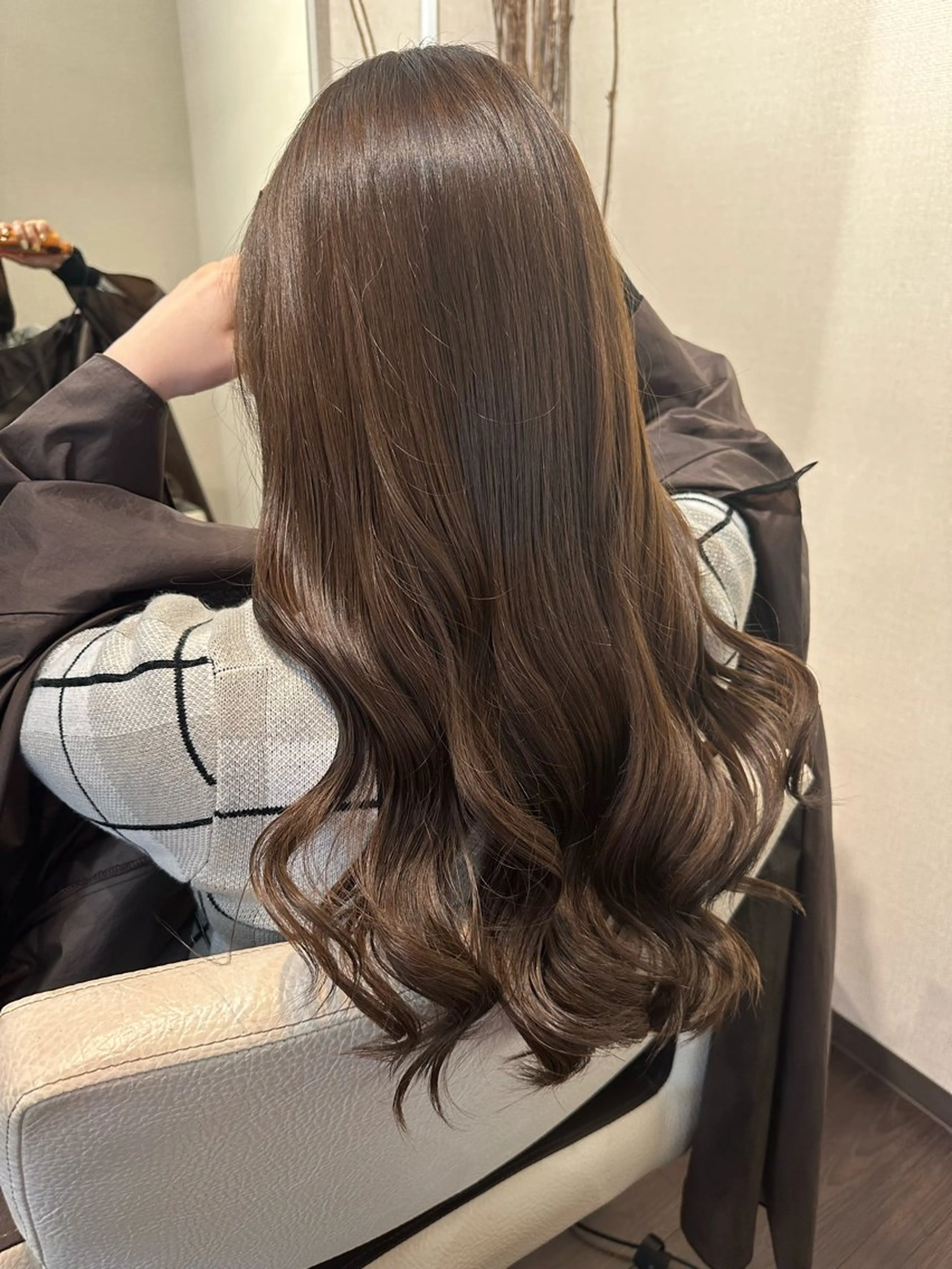 ロング カラー ヘアカラー トリートメント ヘッドスパ youres hair 東口店所属・🌸ULTOWA🌸 髪質改善/縮毛/店長のヘアスタイル