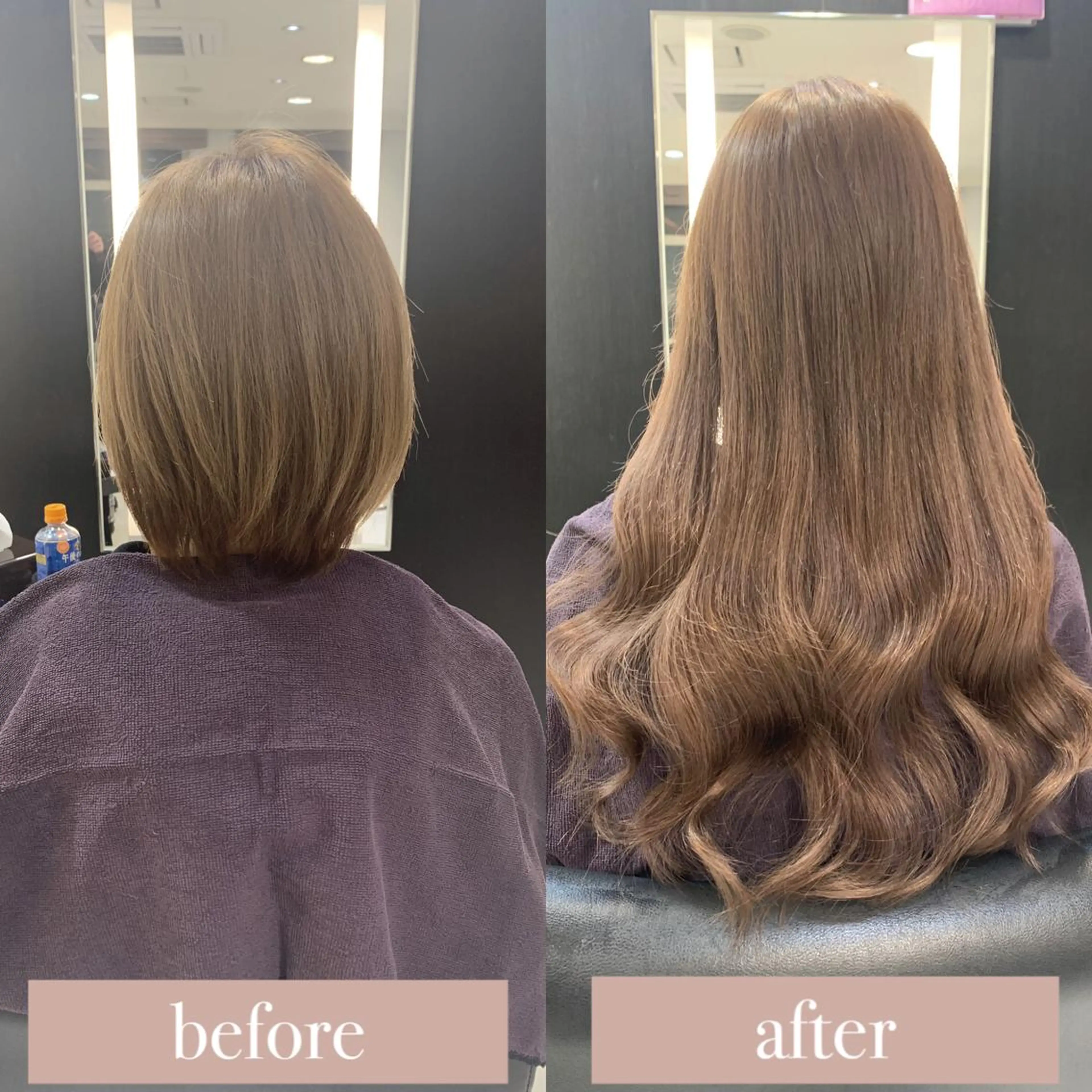 ロング カラー シールエクステ エクステ エクステ　ユノキ リョウタのヘアスタイル