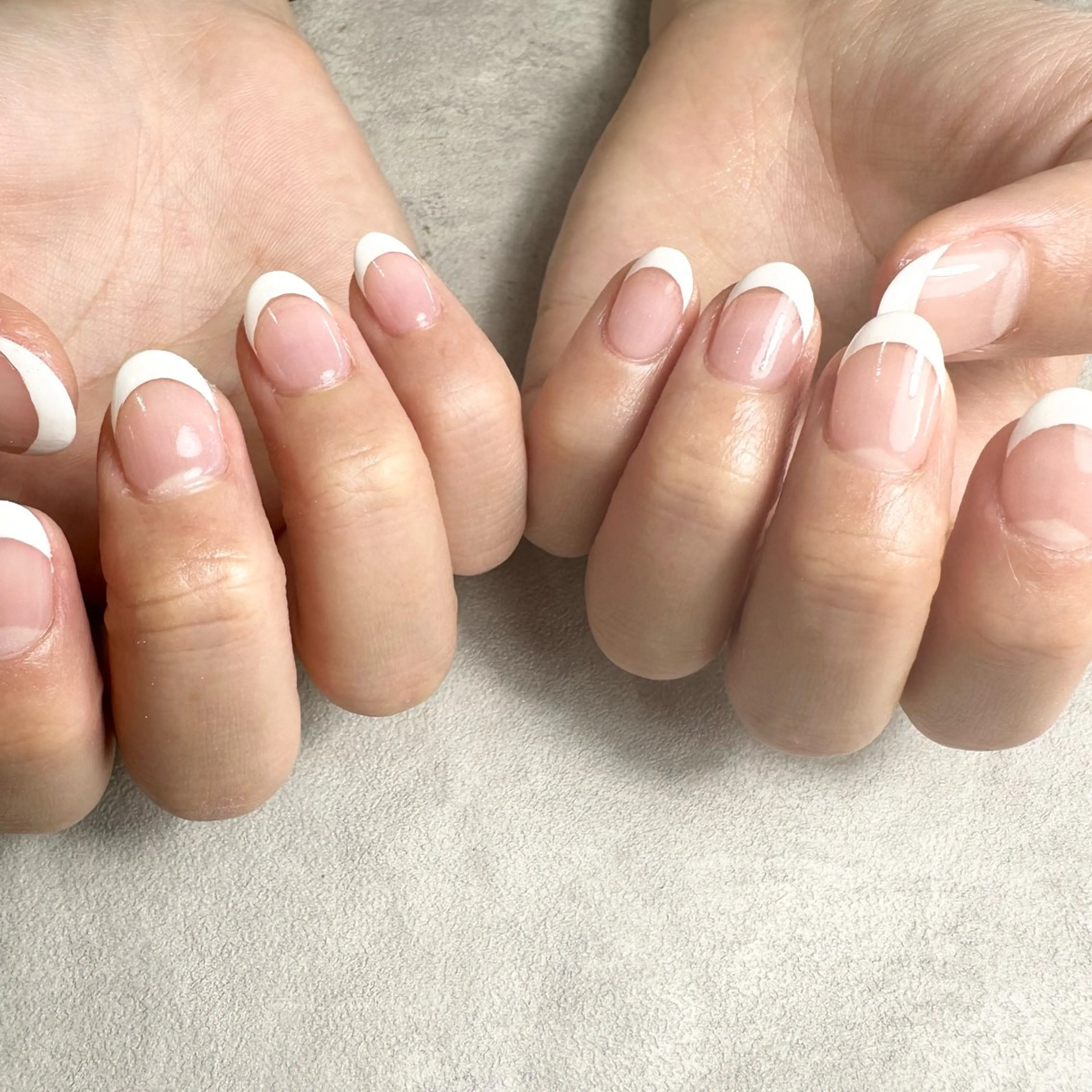 フレンチネイルの写真