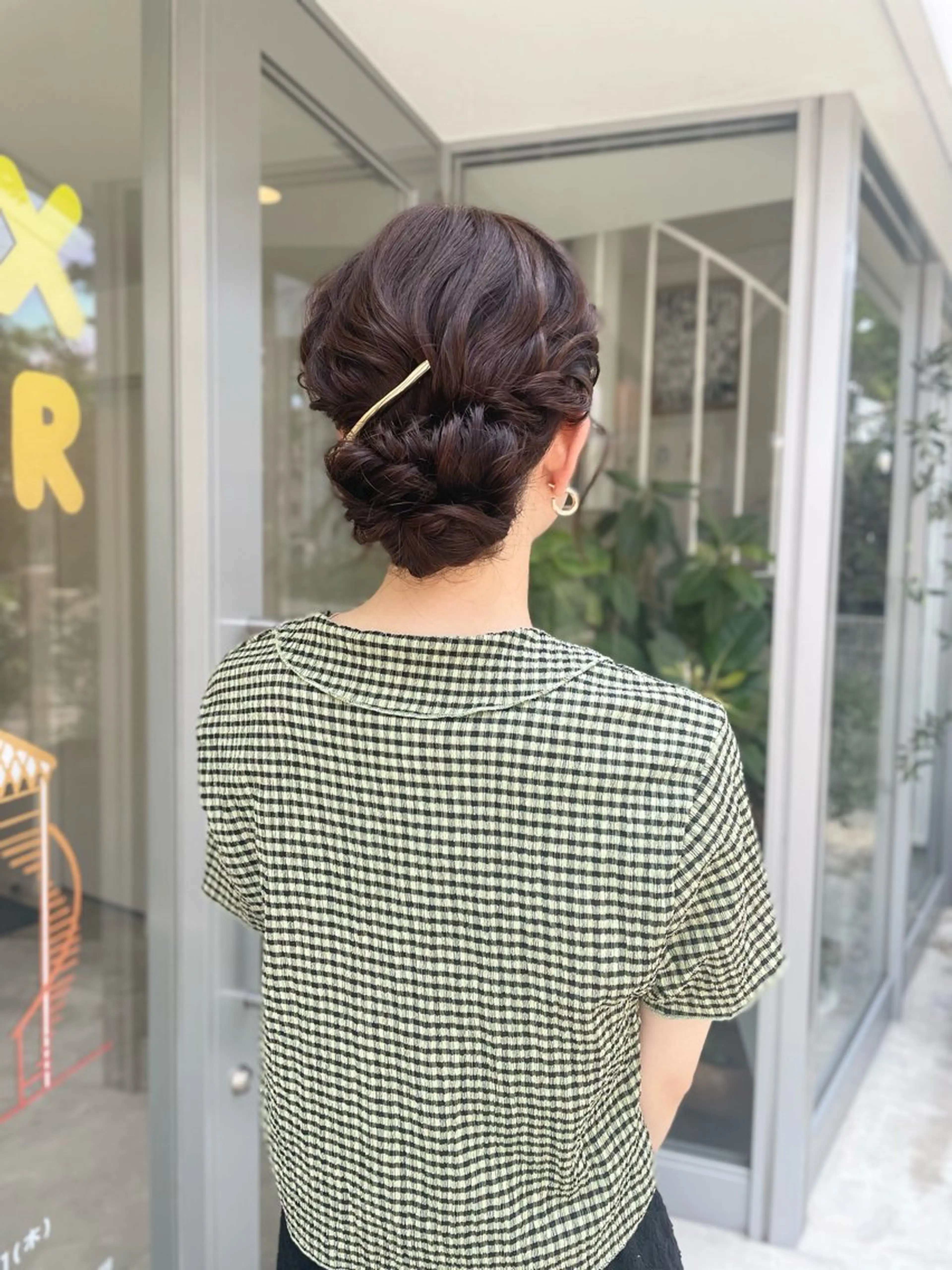 ロング Click所属・クニモト ハルナのヘアスタイル