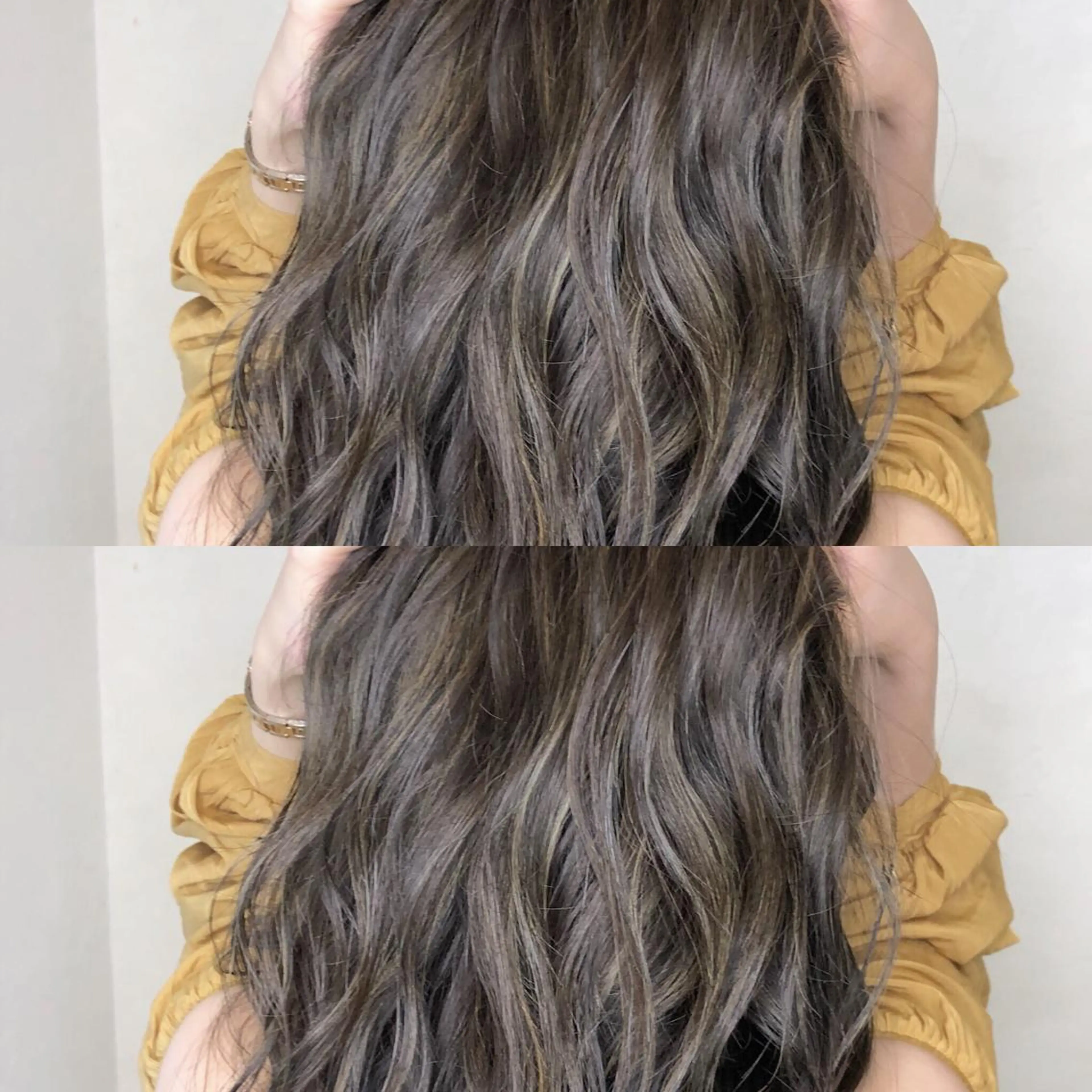 ミディアム カラー アディクシーカラー アッシュ 透明感カラー グレージュ ハイライトカラー カット ヘアカラー トリートメント JIL BLAN 京都のヘアスタイル