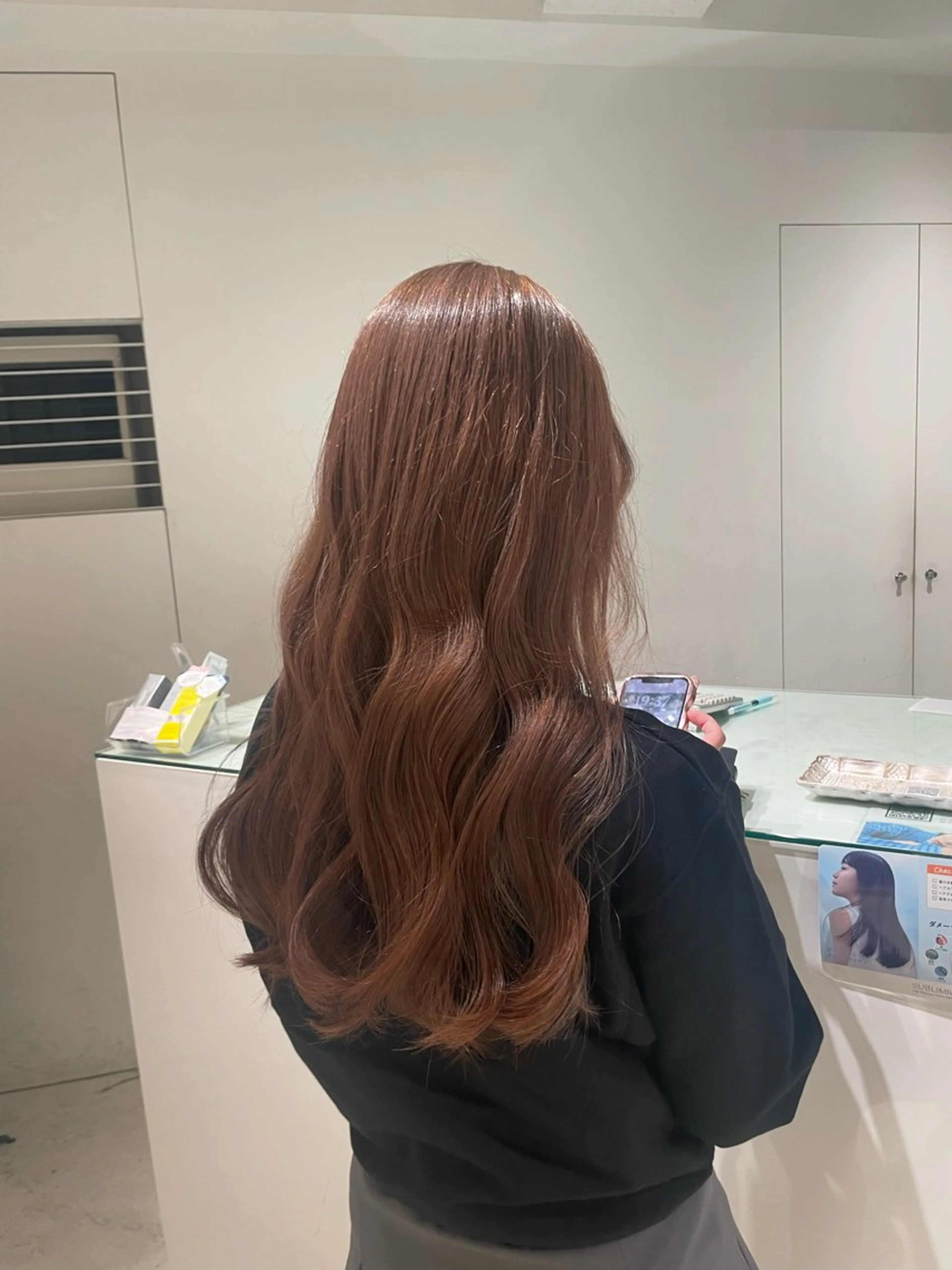 ロング カラー ヘアカラー loely 💞miyuのヘアスタイル