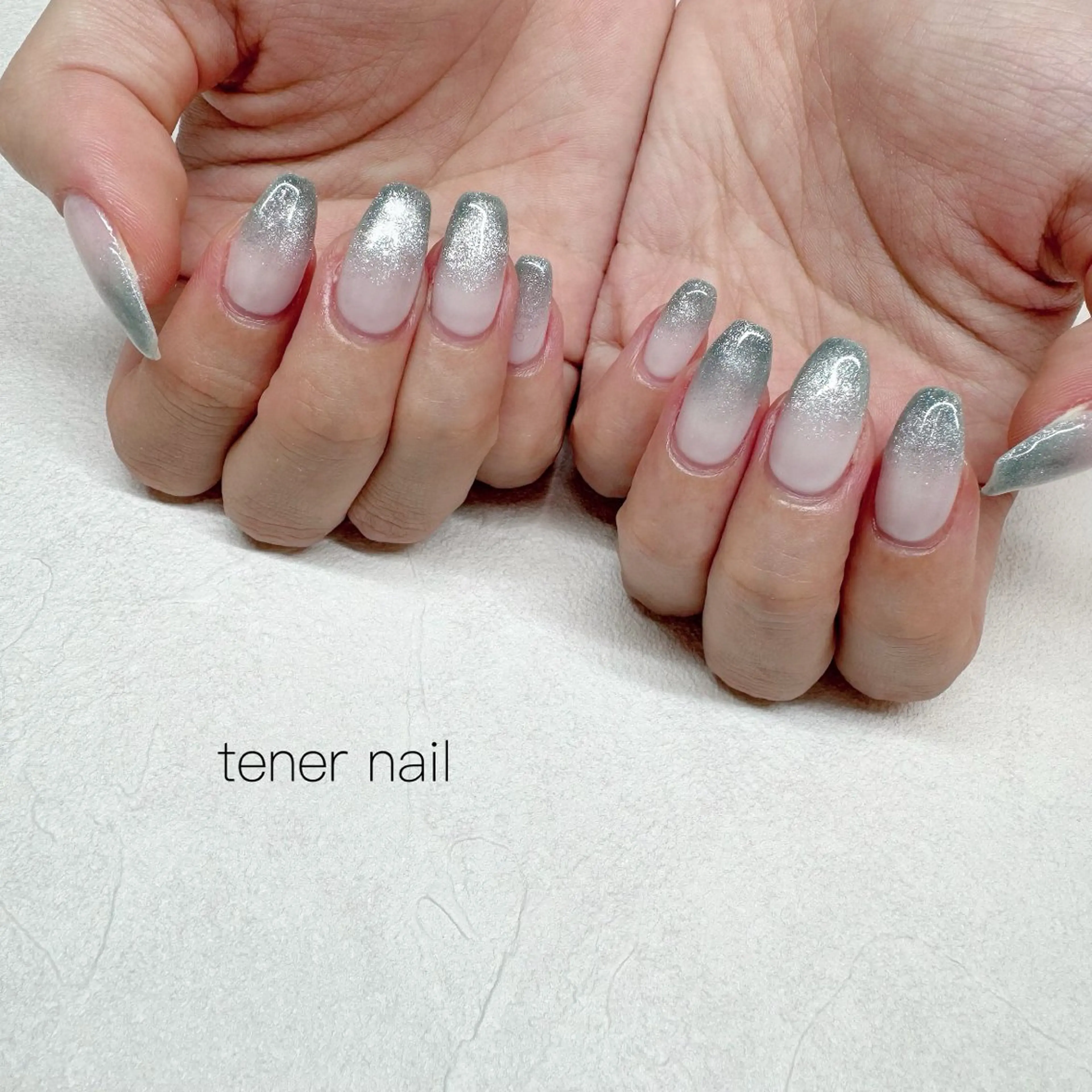 ネイル グラデーション マグネットネイル ハンドネイル tener  nail  テネルネイル所属・テネルネイル tener nailのネイルデザイン