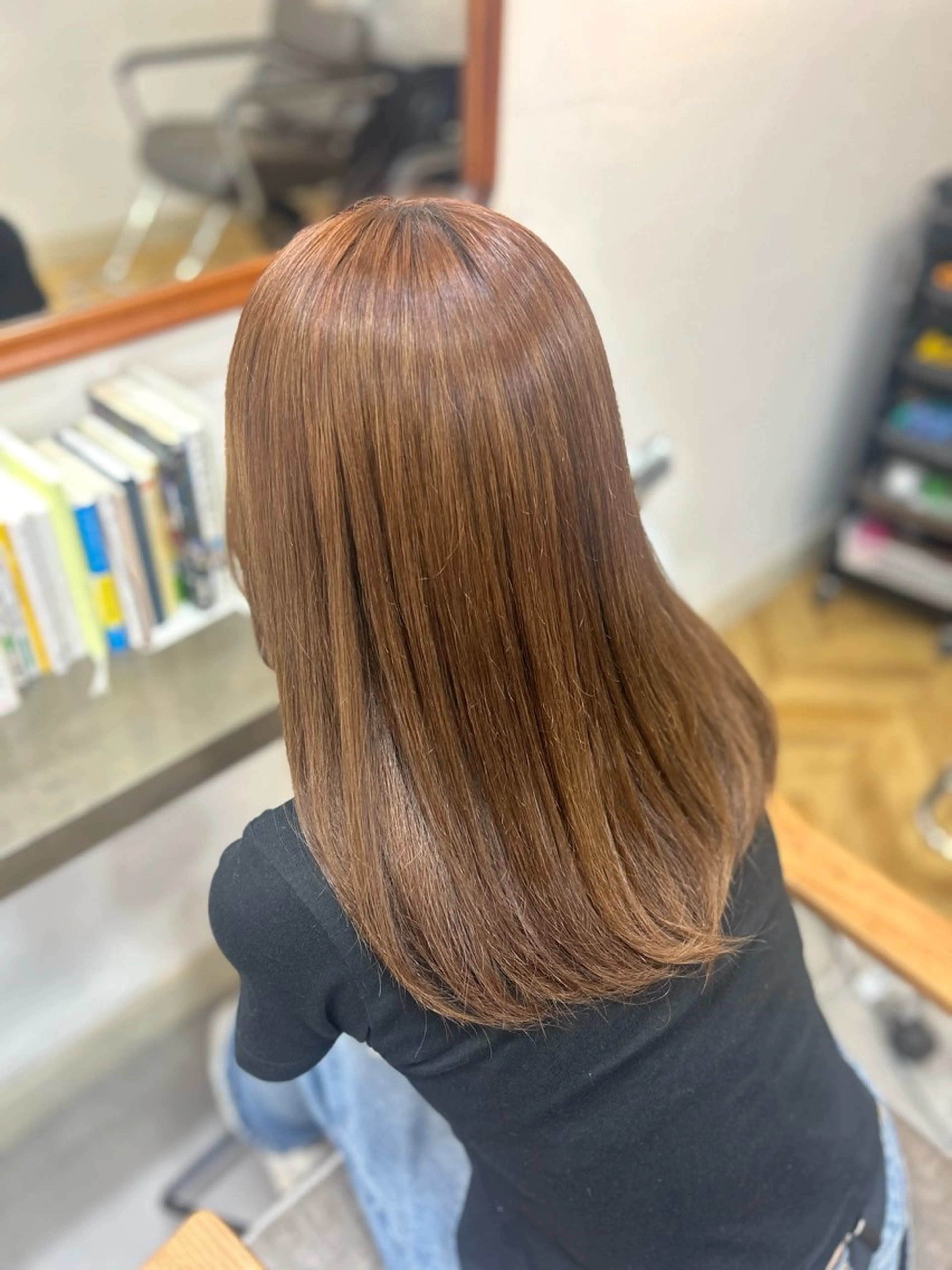 ロング 縮毛矯正 トリートメント 縮毛矯正 トリートメント ショート￤ボブ￤顔周 りcut￤ナノコ🎀のヘアスタイル