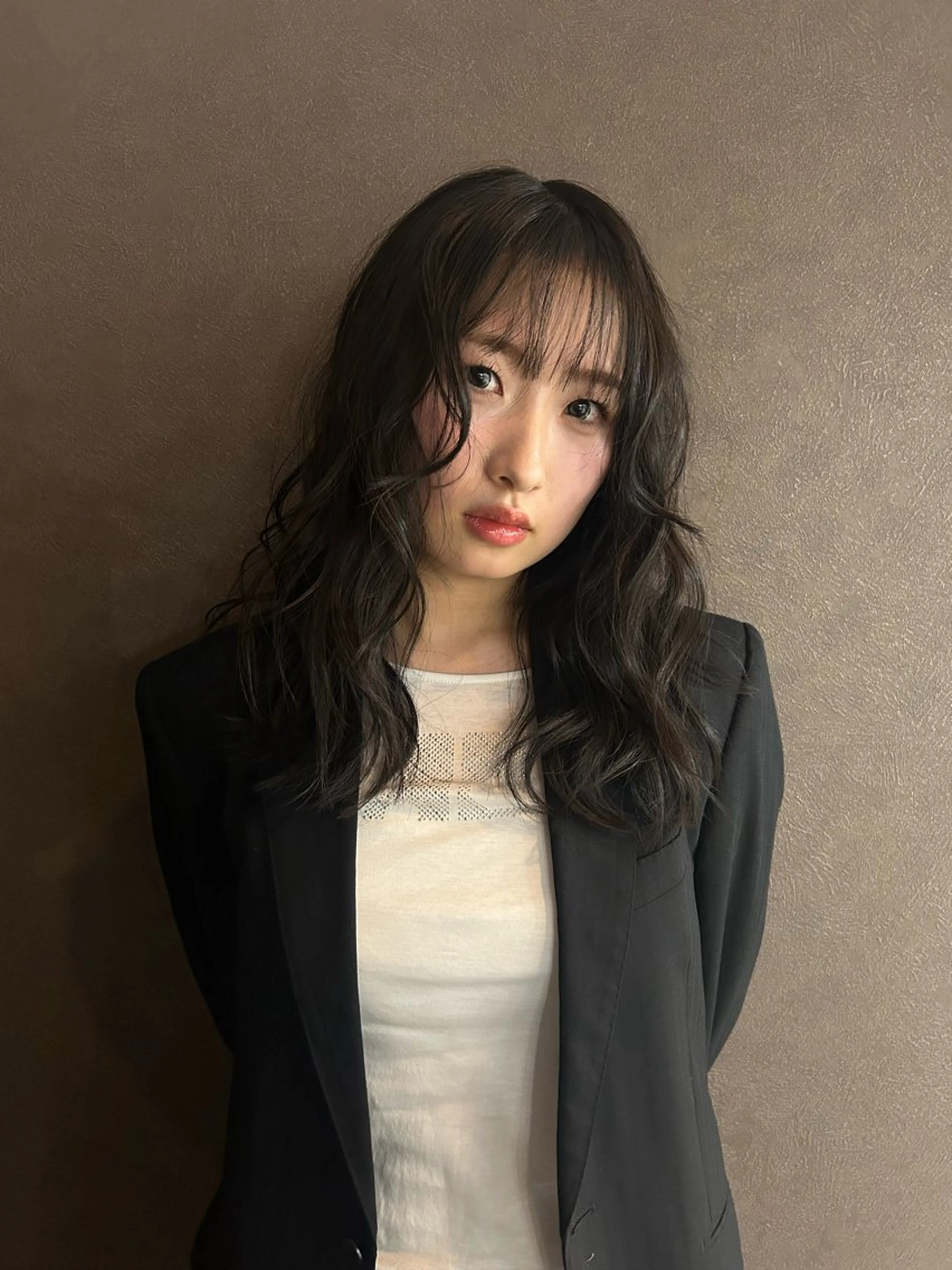 セミロング カラー ヘアカラー ☕️結【suii.】 ボブ/ヘアセット☕️のヘアスタイル