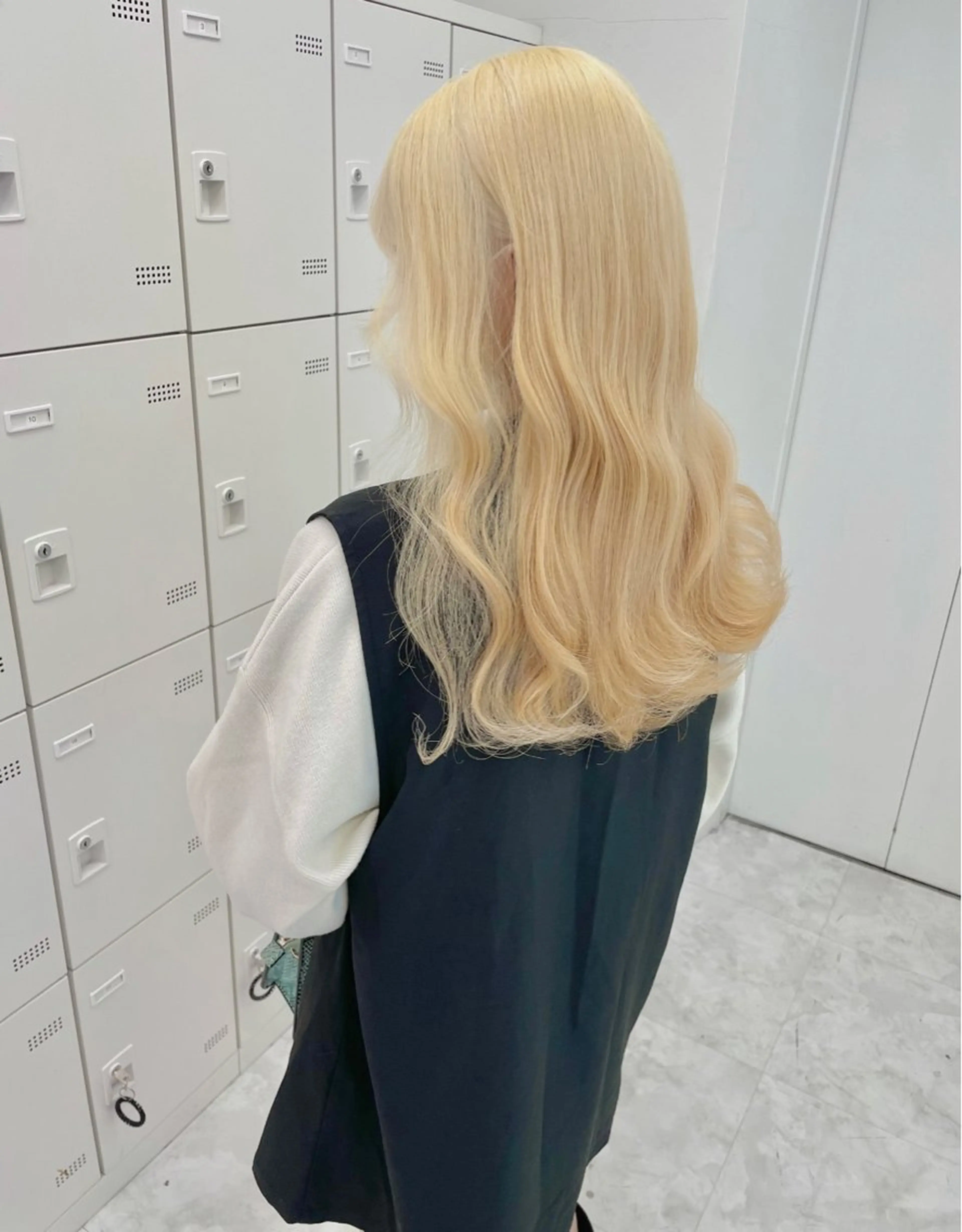 ロング カラー ヘアカラー トリートメント ヘッドスパ ヘアセット 💖可愛い色たくさん 権田やすなり💖のヘアスタイル