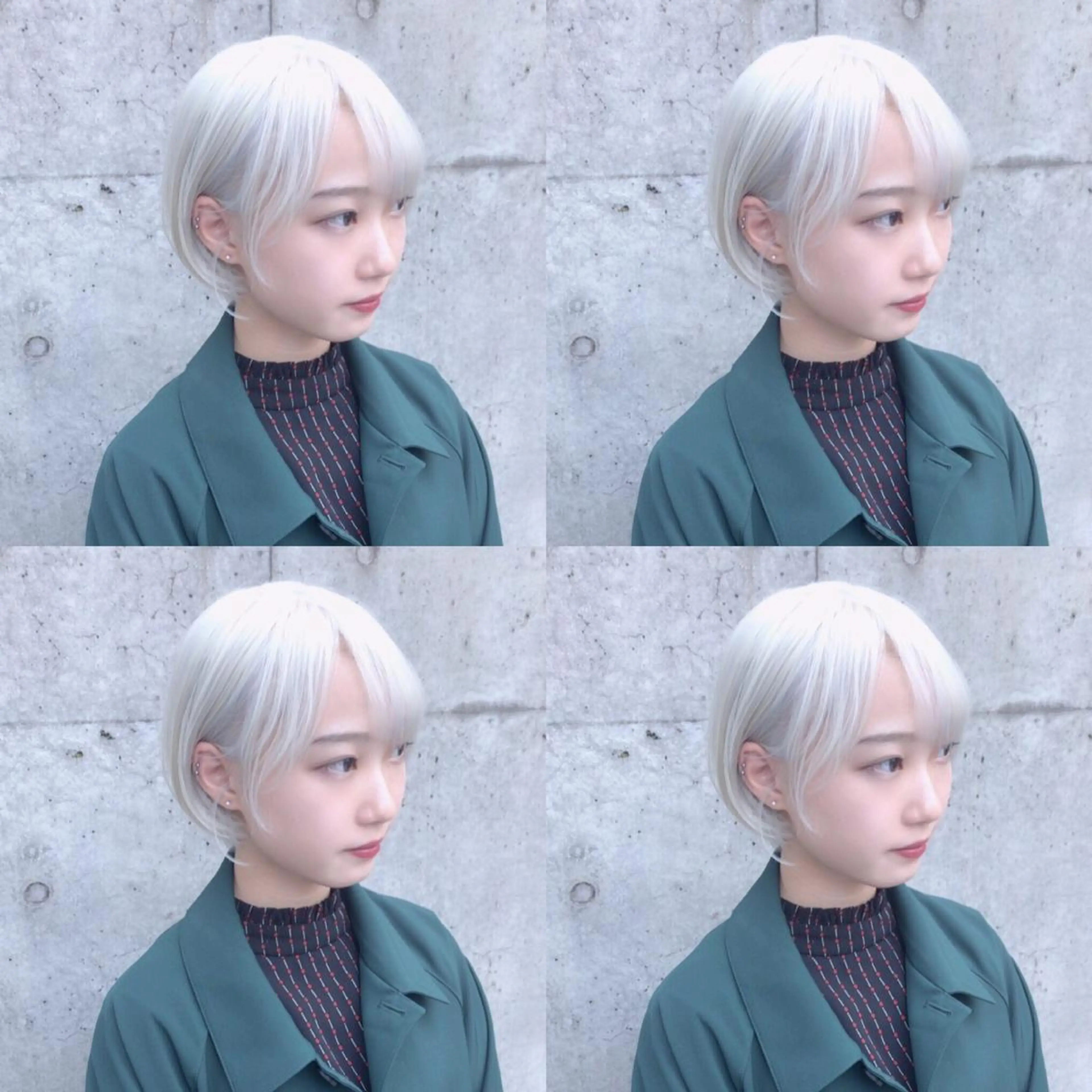 ショート カラー メンズカット/波巻き TAKUMAのヘアスタイル