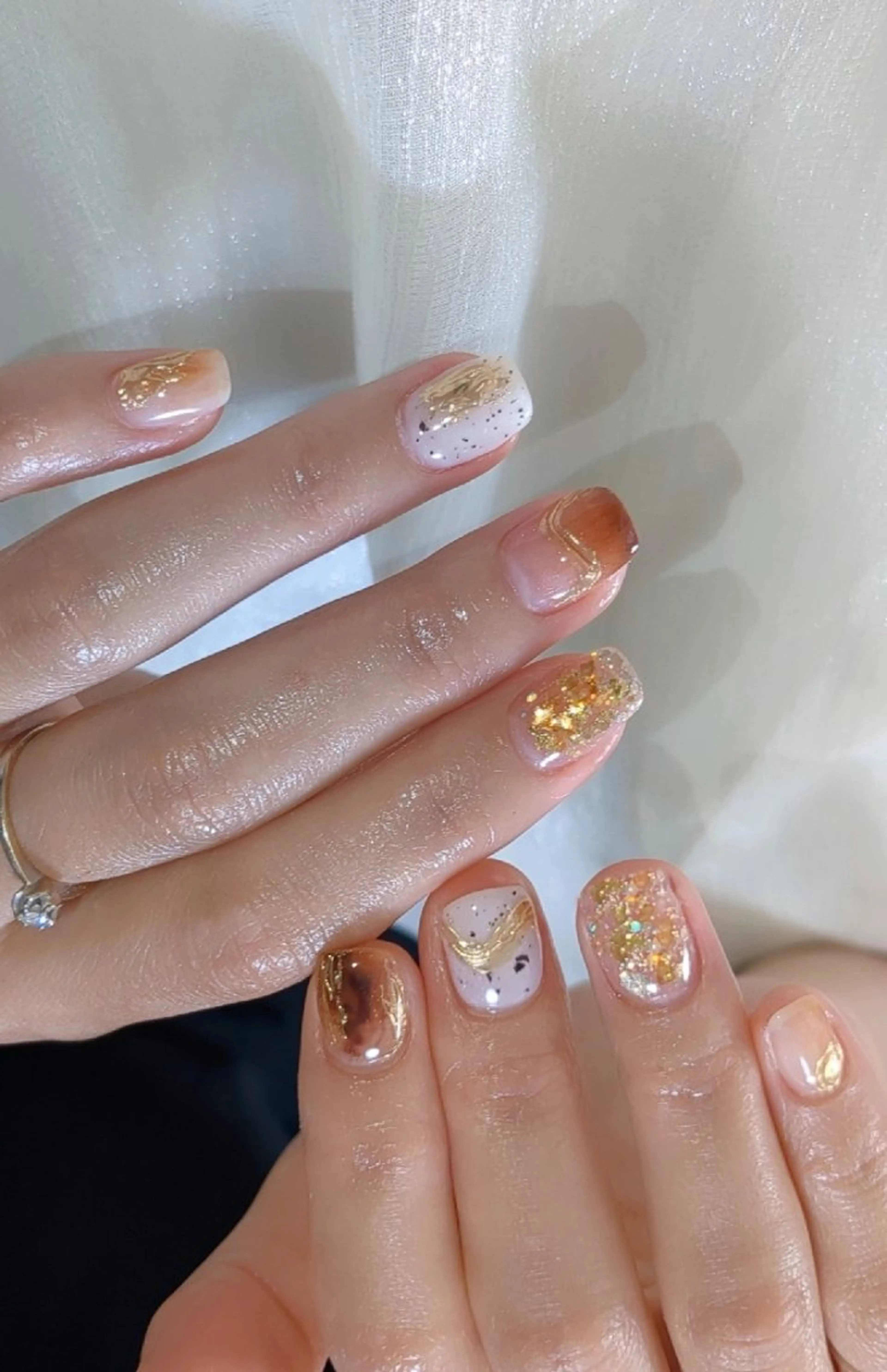 ネイル ハンドネイル E·U·B ネイル所属・横浜市中区曙町 E·U·Bネイルのネイルデザイン