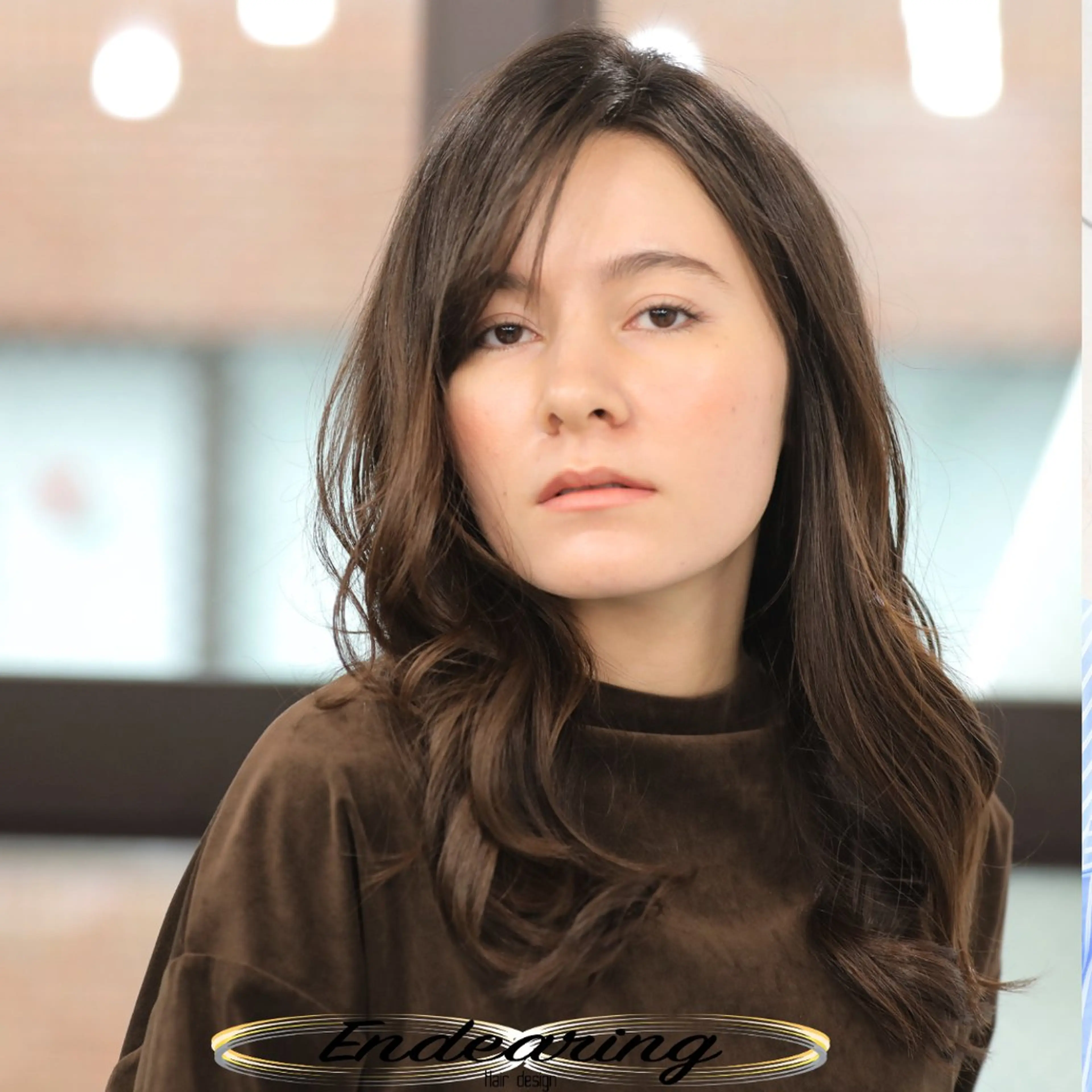 カラー ブラウンカラー 透明感カラー カット ヘアカラー Endearing 銀座/レイヤーカットのヘアスタイル