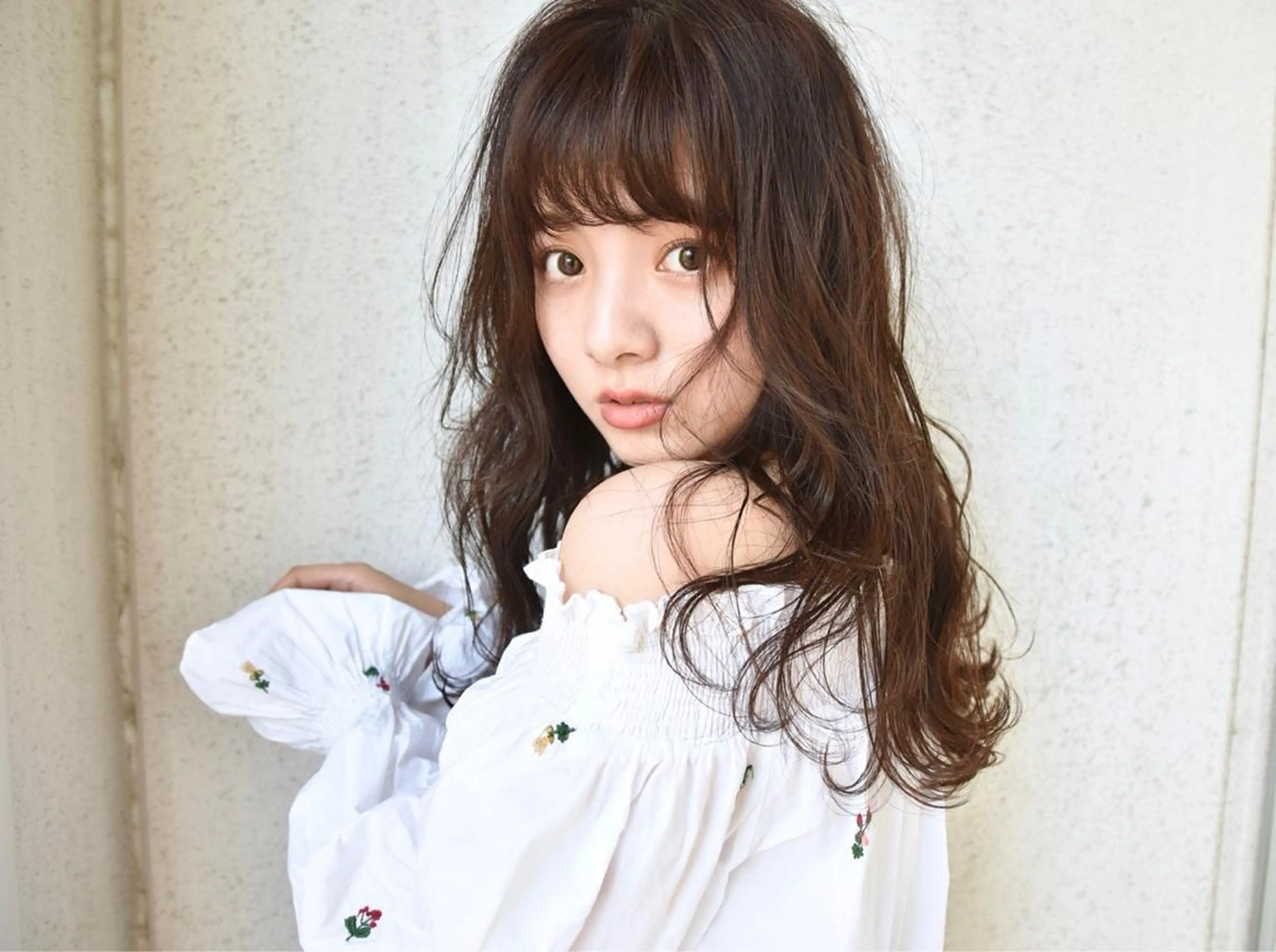 ロング Trip 大名🌟 ダブルカラーのヘアスタイル