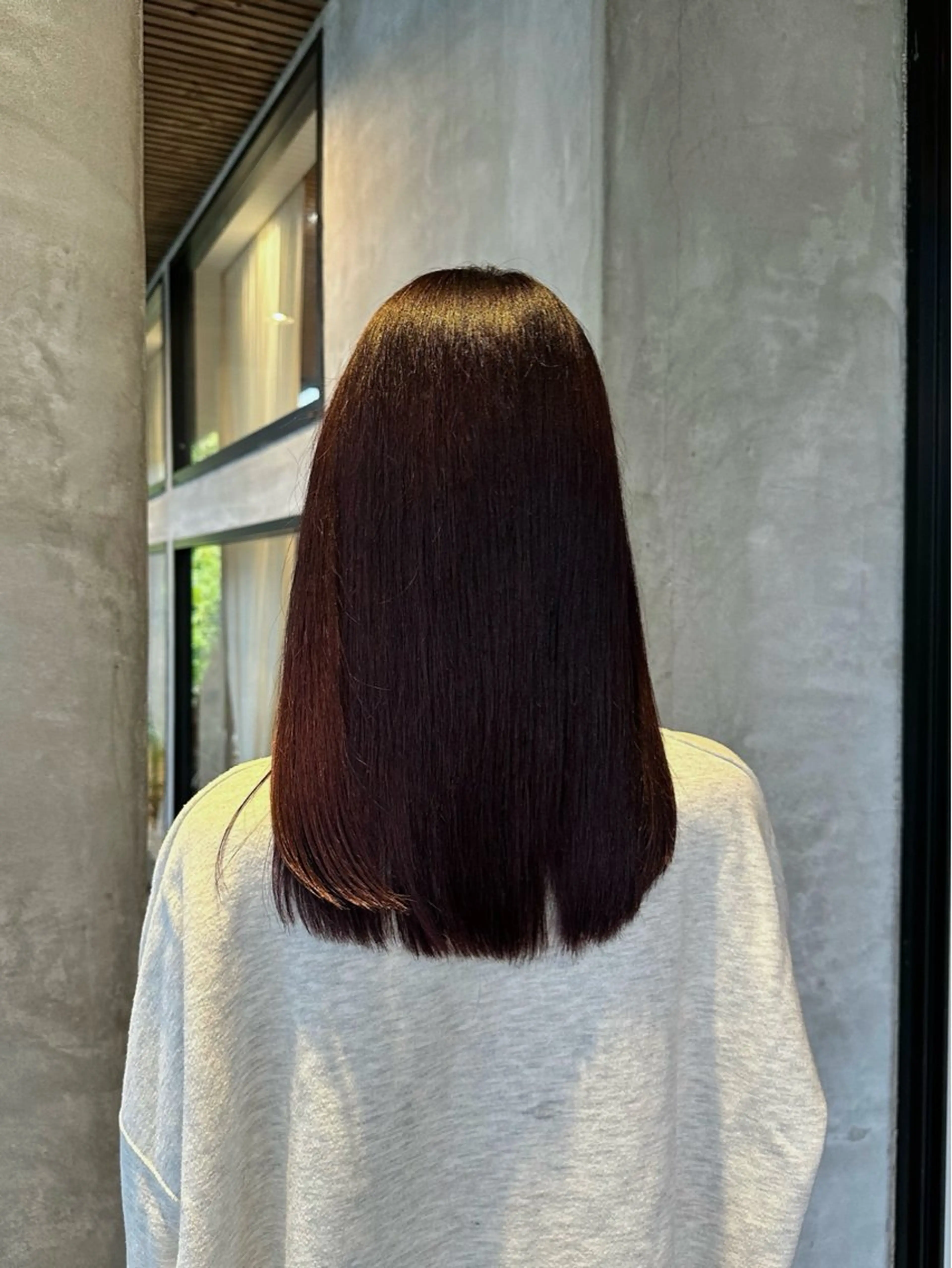 ロング カラー カット ヘアカラー Lapis / miyu.のヘアスタイル